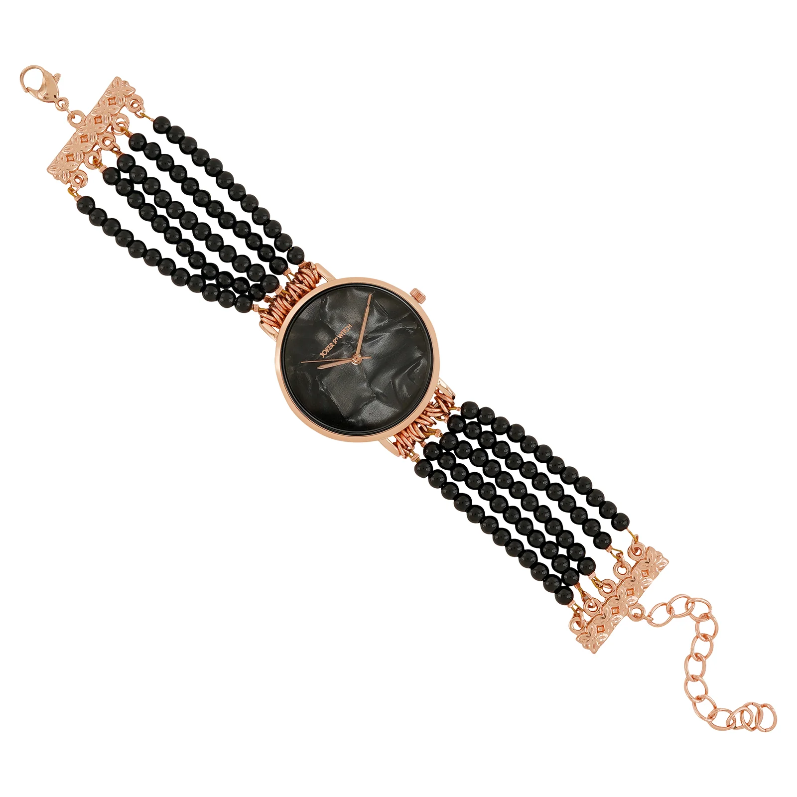 Alessandra Black MOP Medium Dial Pearl Strap Women's Watch - Image 3