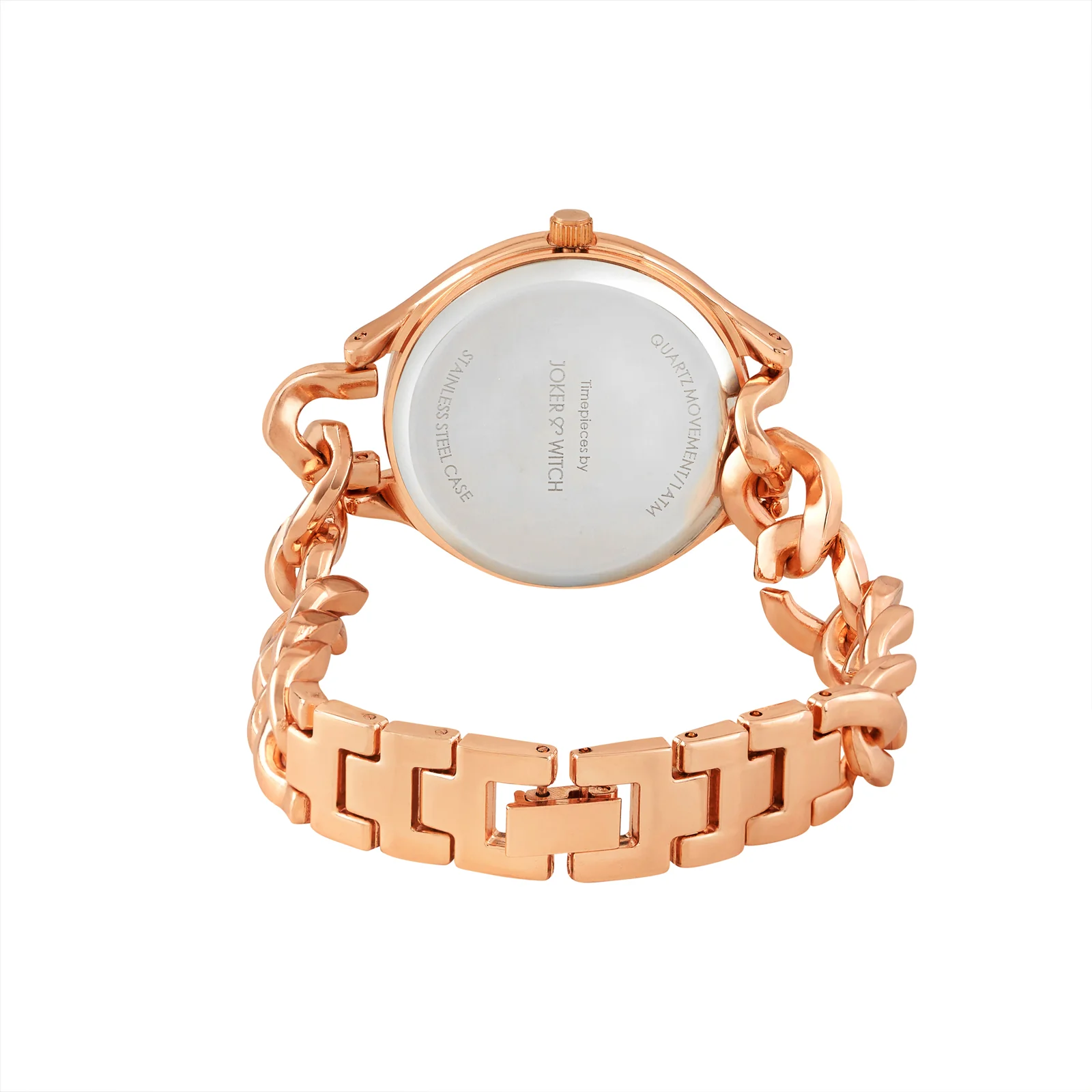 Althea Brown Medium Dial Rose Gold Bracelet Strap Women's Watch - Image 6