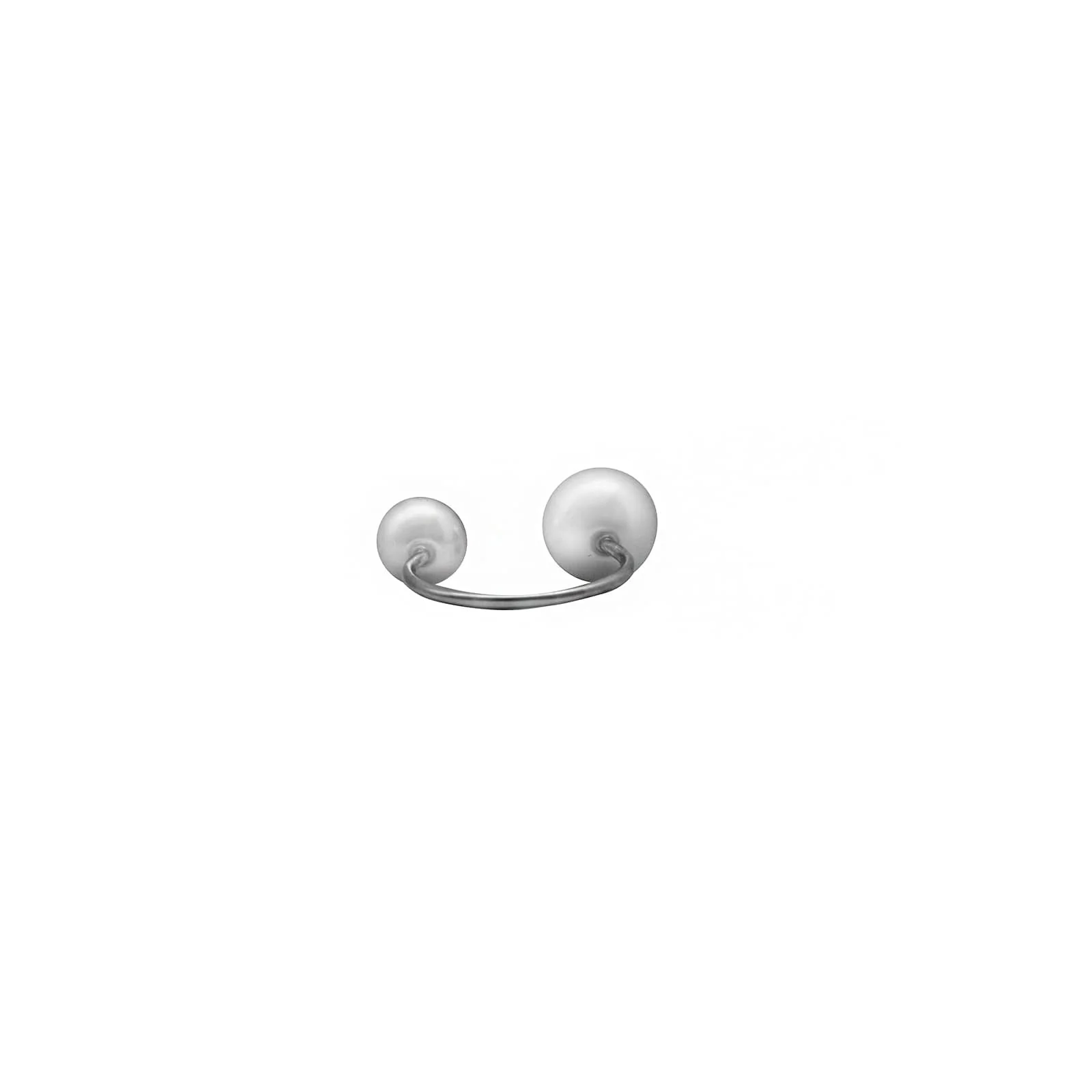 Basra Pearl Silver Ring - Image 4