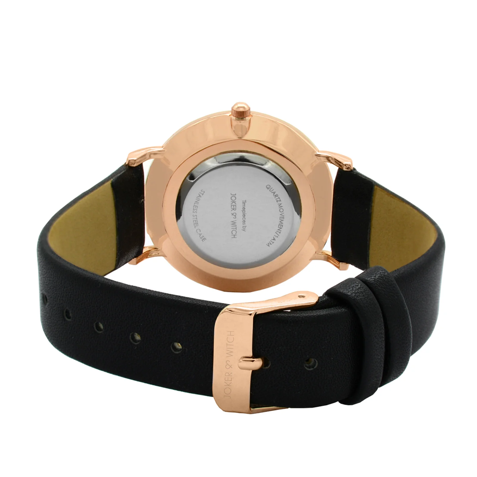 Besito Black and Rosegold Watch Bracelet Stack - Image 5