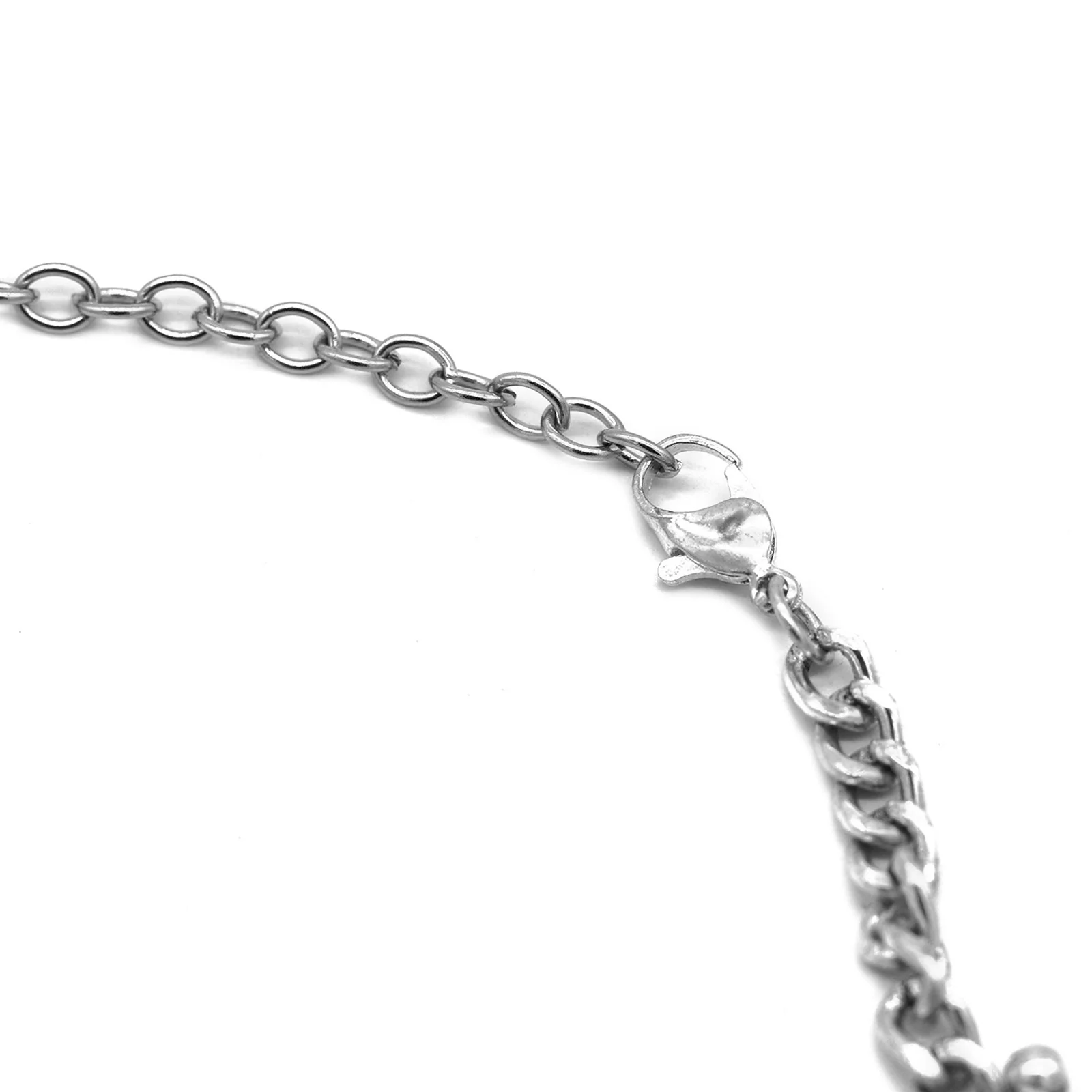 Bodhi Silver Oxidized Gungroo Necklace - Image 6