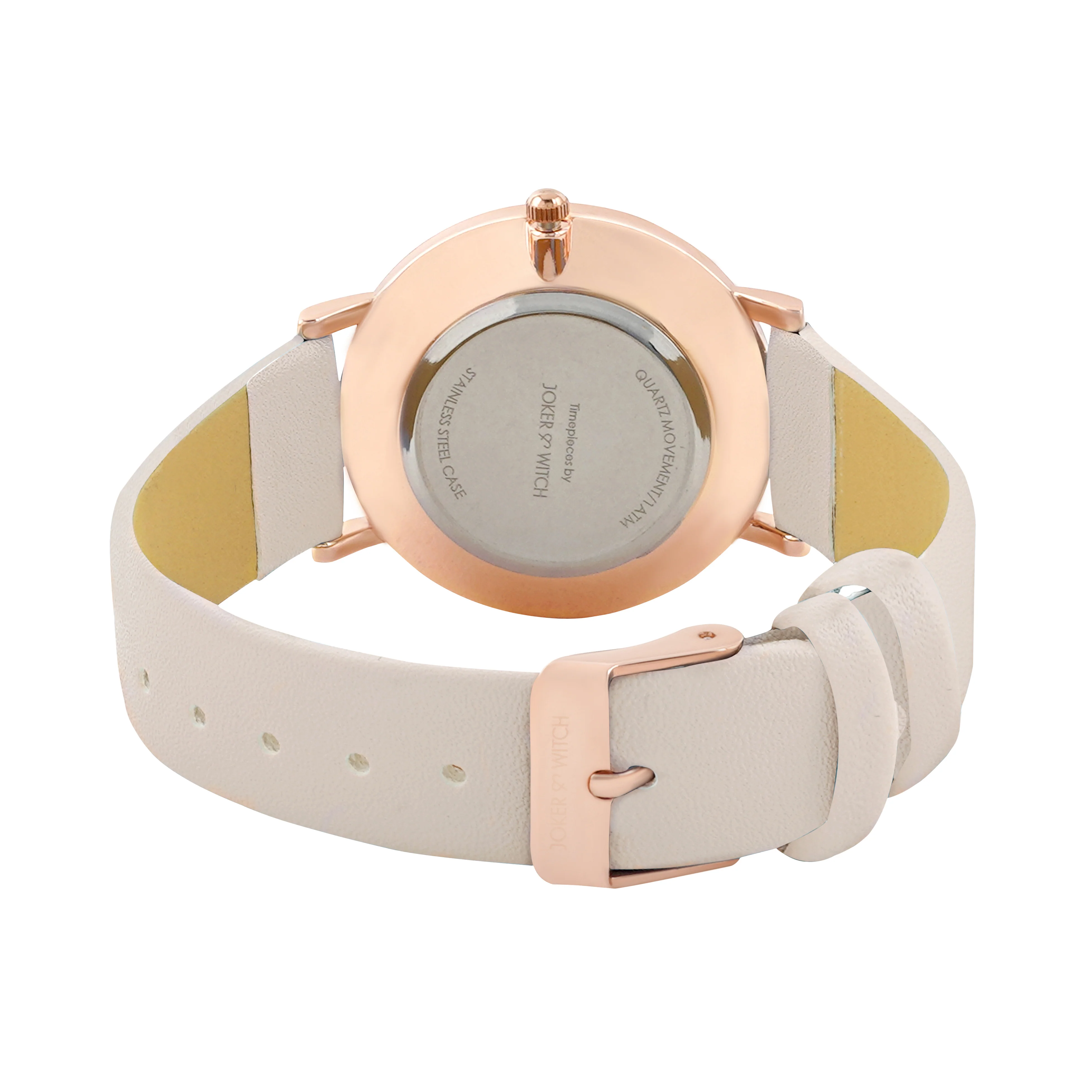 Printed Bohemian Brown Medium Dial PU Strap Women's Watch - Image 6
