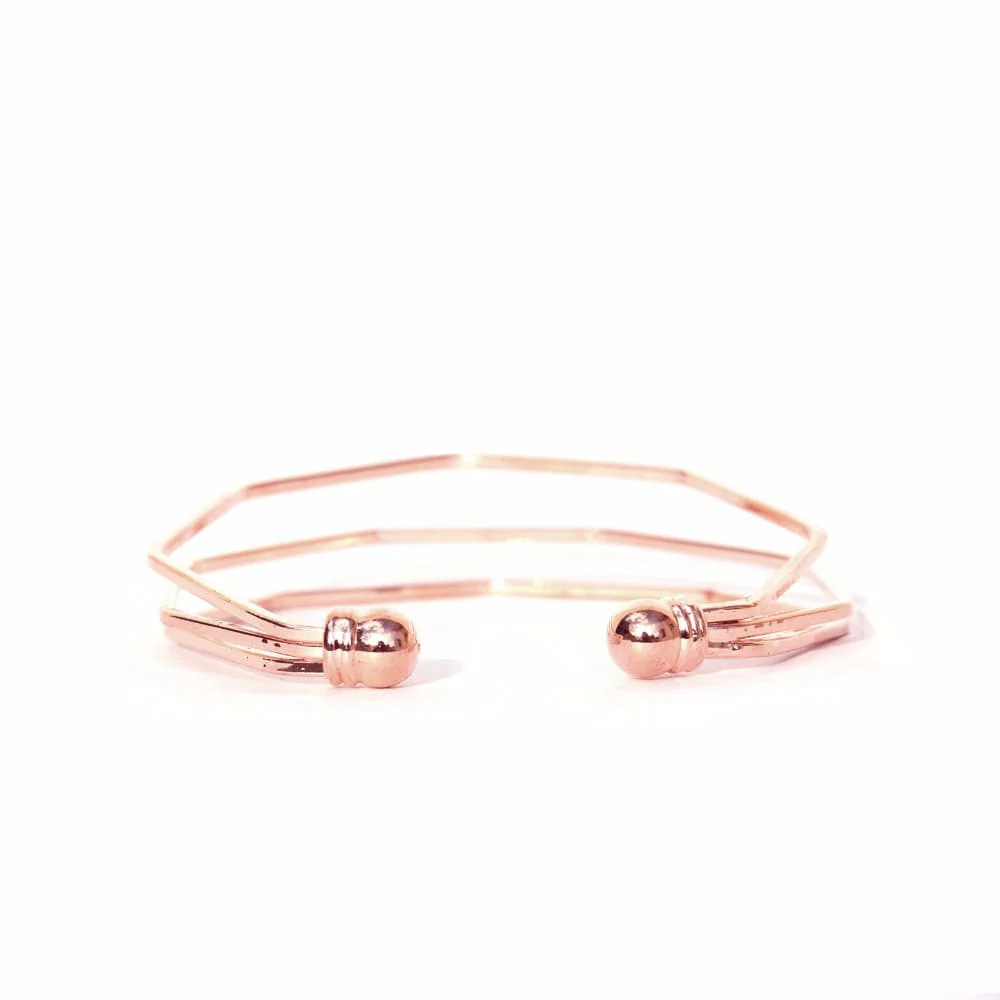 Carina Rosegold Watch Bracelet Stack - Image 5