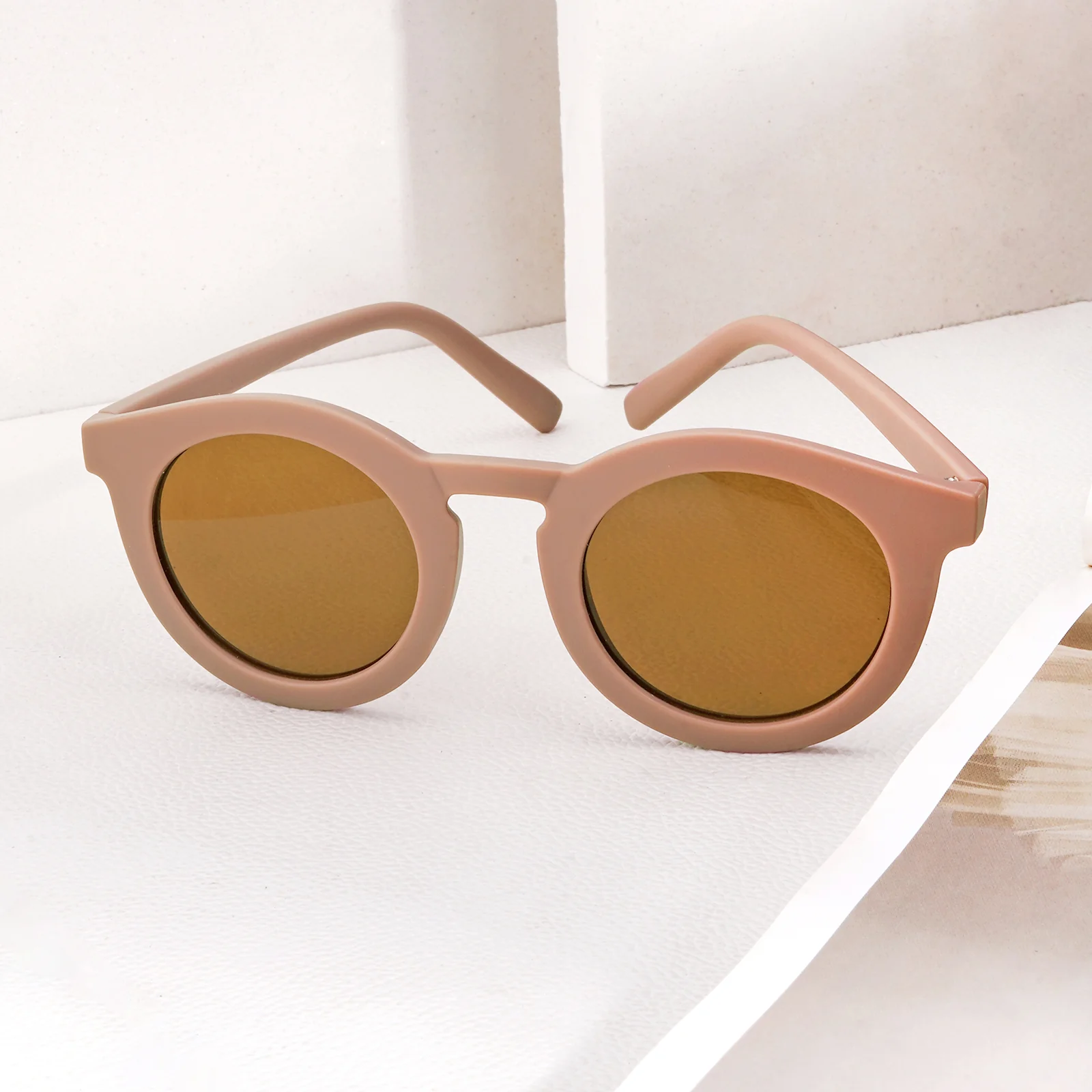 Dion Brown Clubmaster Sunglasses