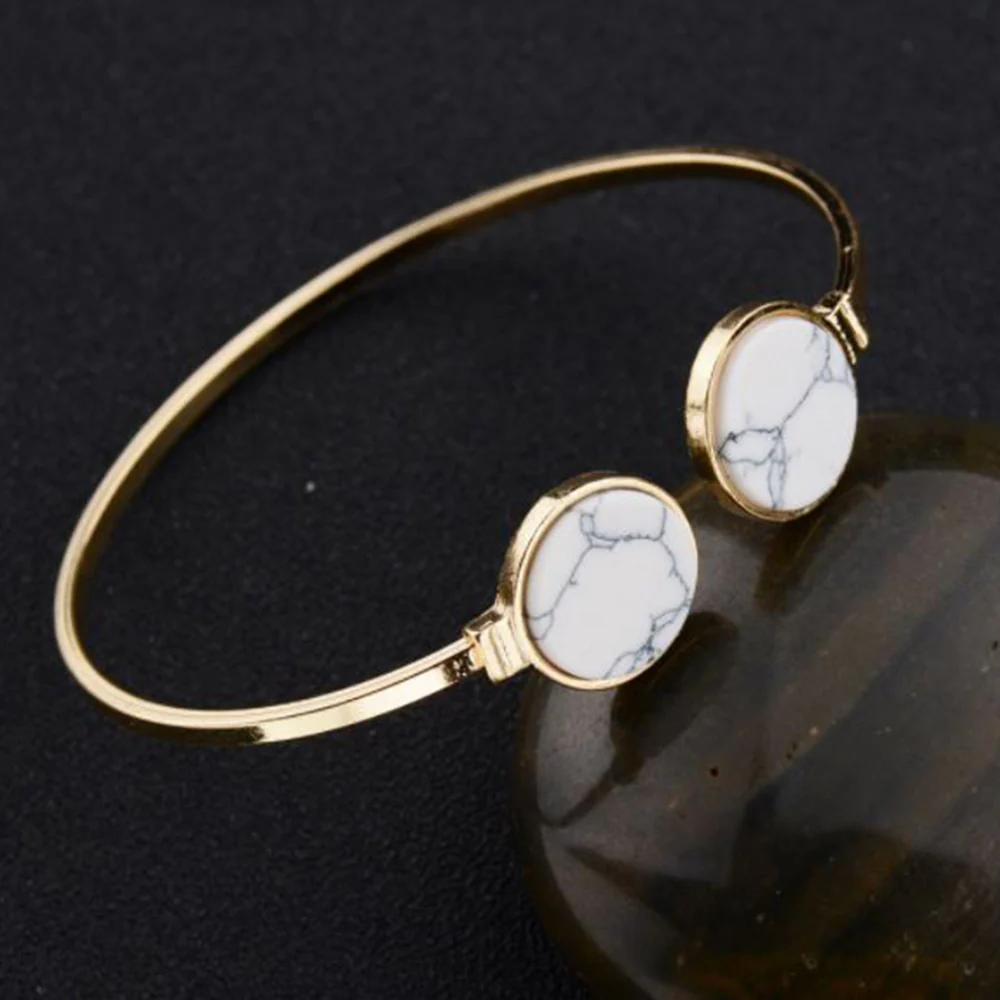 Eartha White Dial Brown Bracelet Stack - Image 3