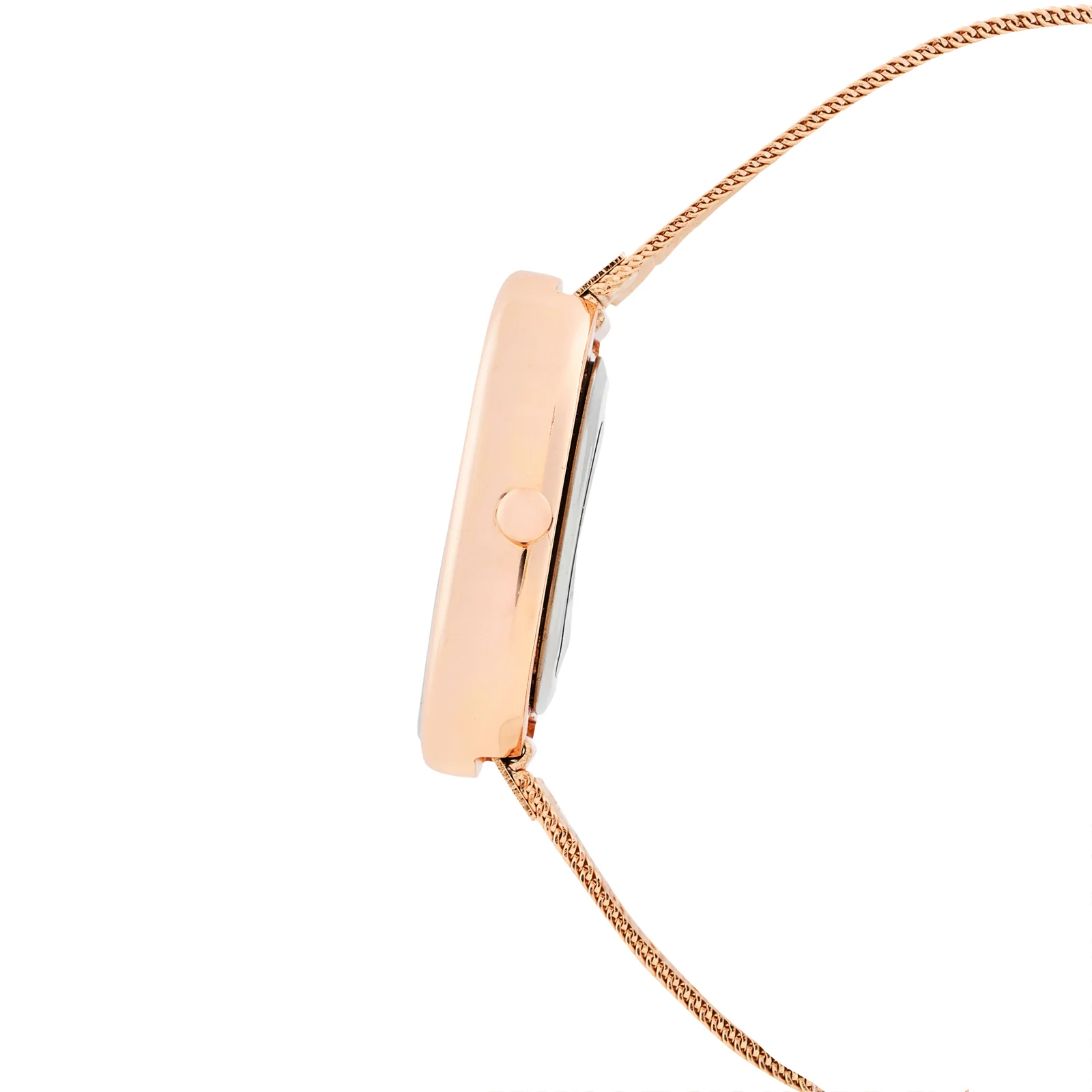 Enola Rose Gold Small Oval Dial Mesh Strap Women's Watch - Image 5