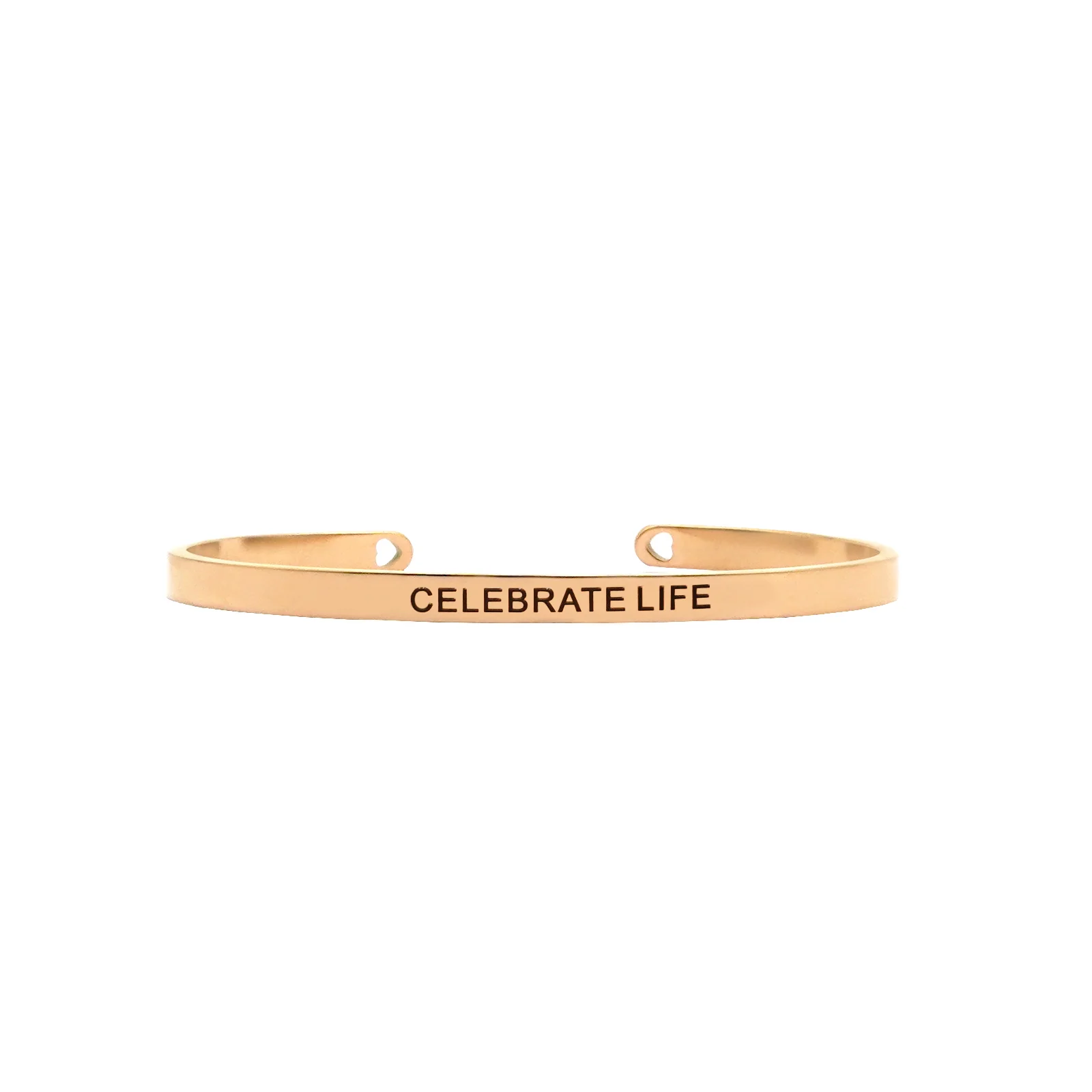 Faye Rosegold Watch Bracelet Stack - Image 4