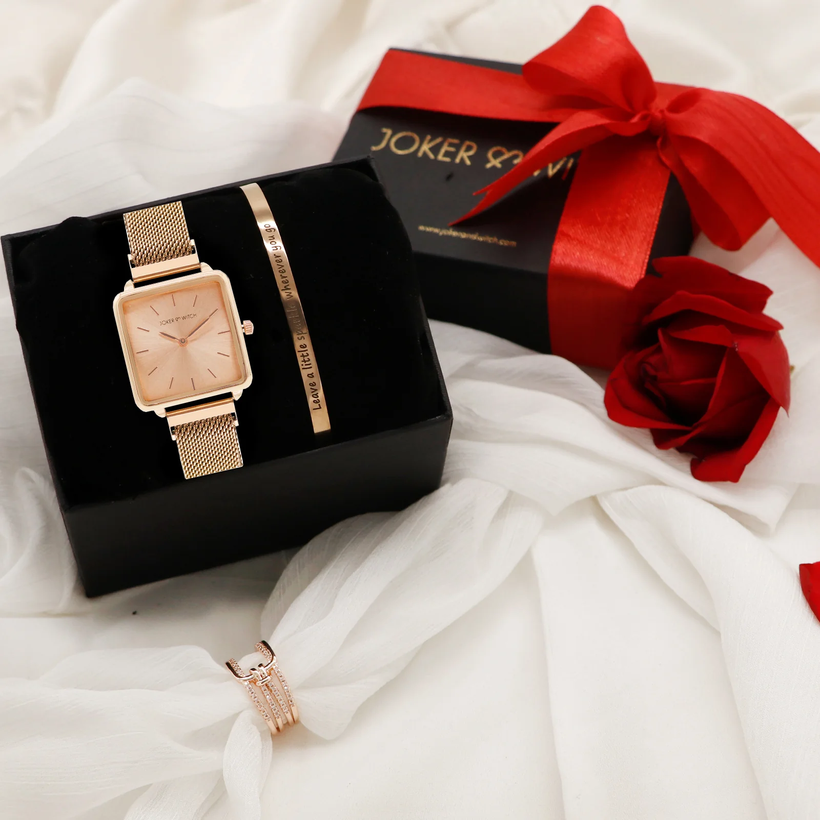 Fond Of You Rosegold Love Triangle