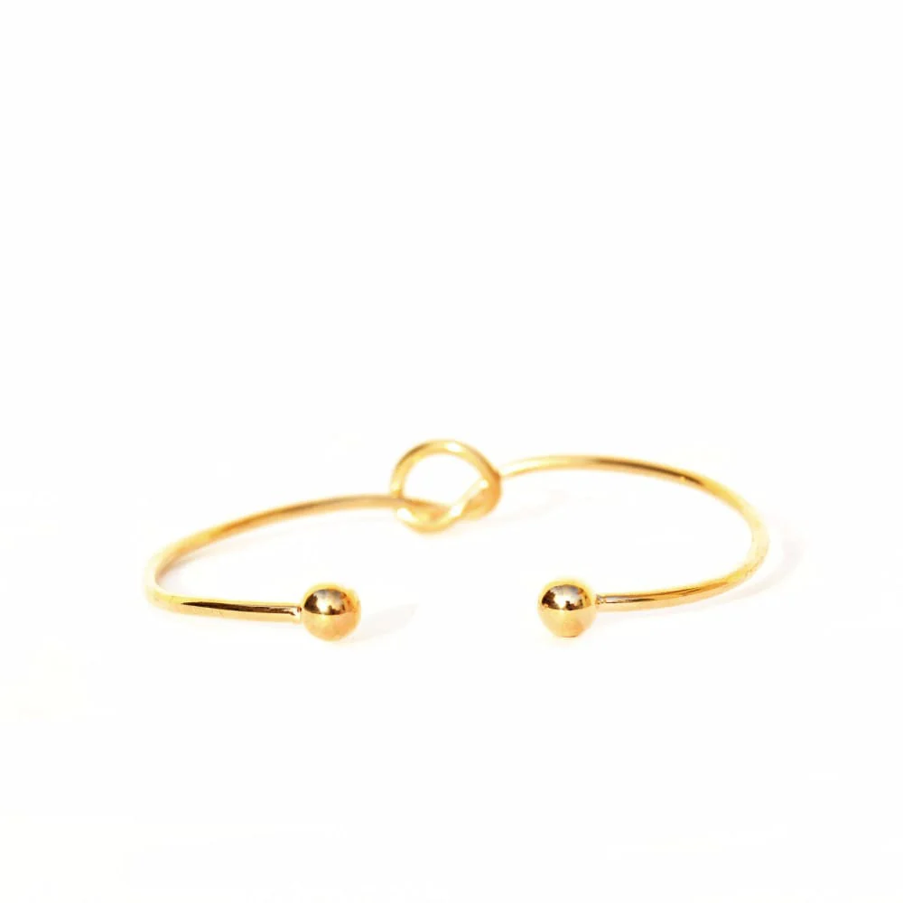 Gold Knot Bracelet - Image 4