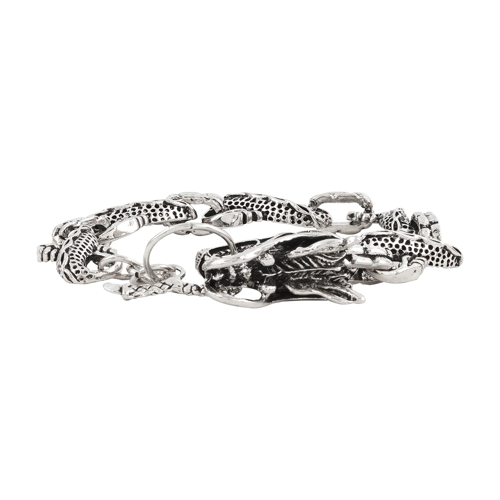 Icarus Dragon Scale And Dragon Head Bracelet - Image 5