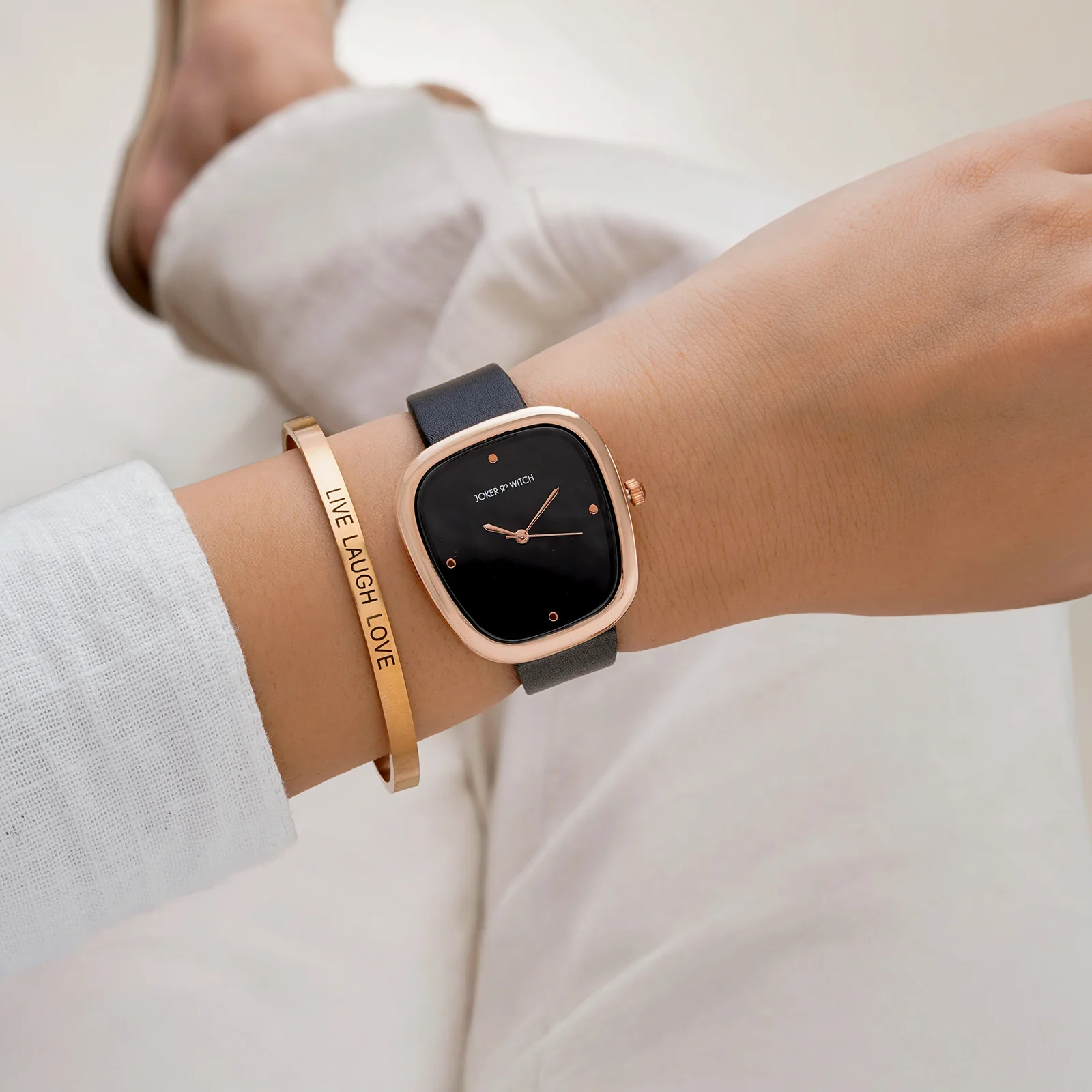 Infinity Dazzle Watch Bracelet Stack