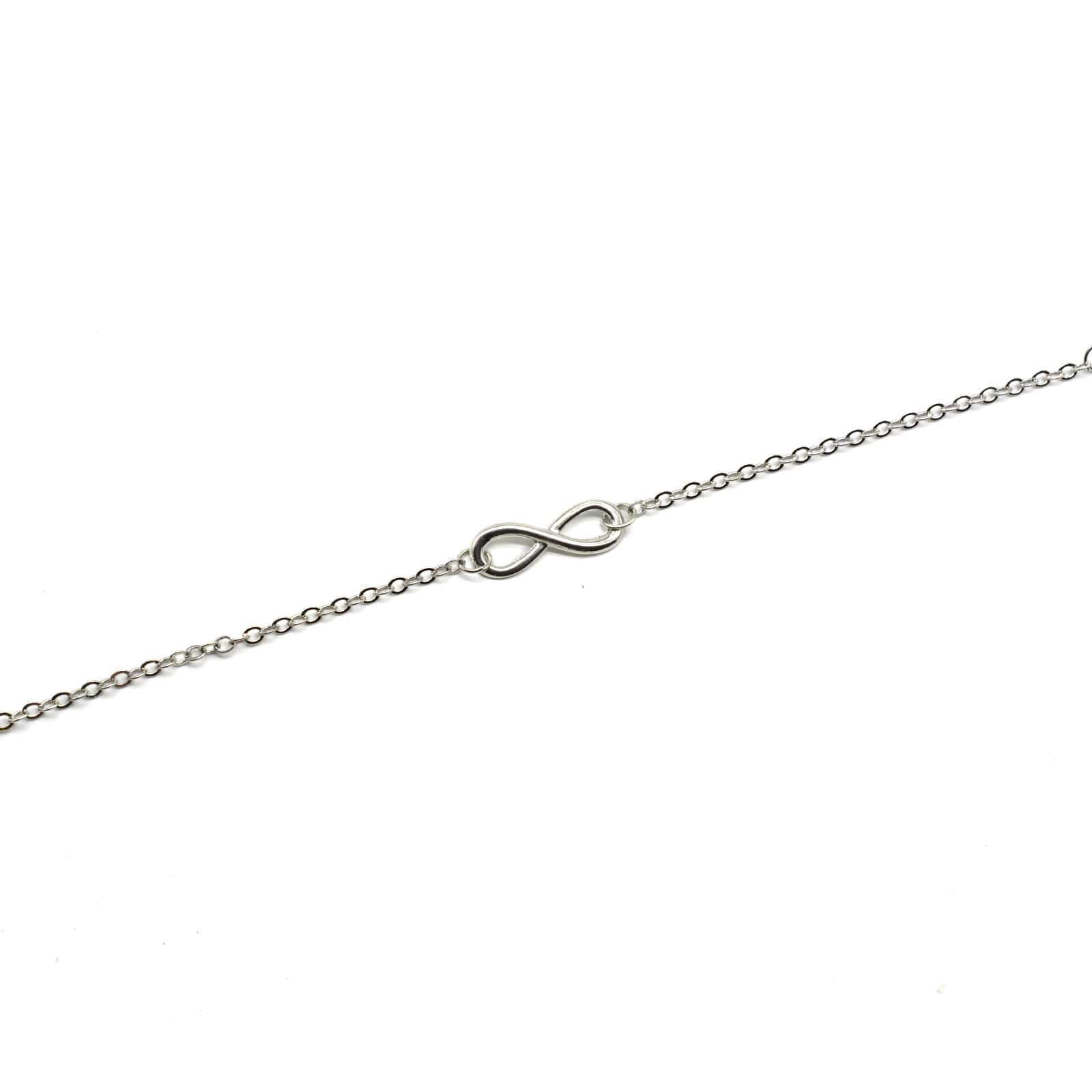 Infinity Silver Bracelet - Image 4
