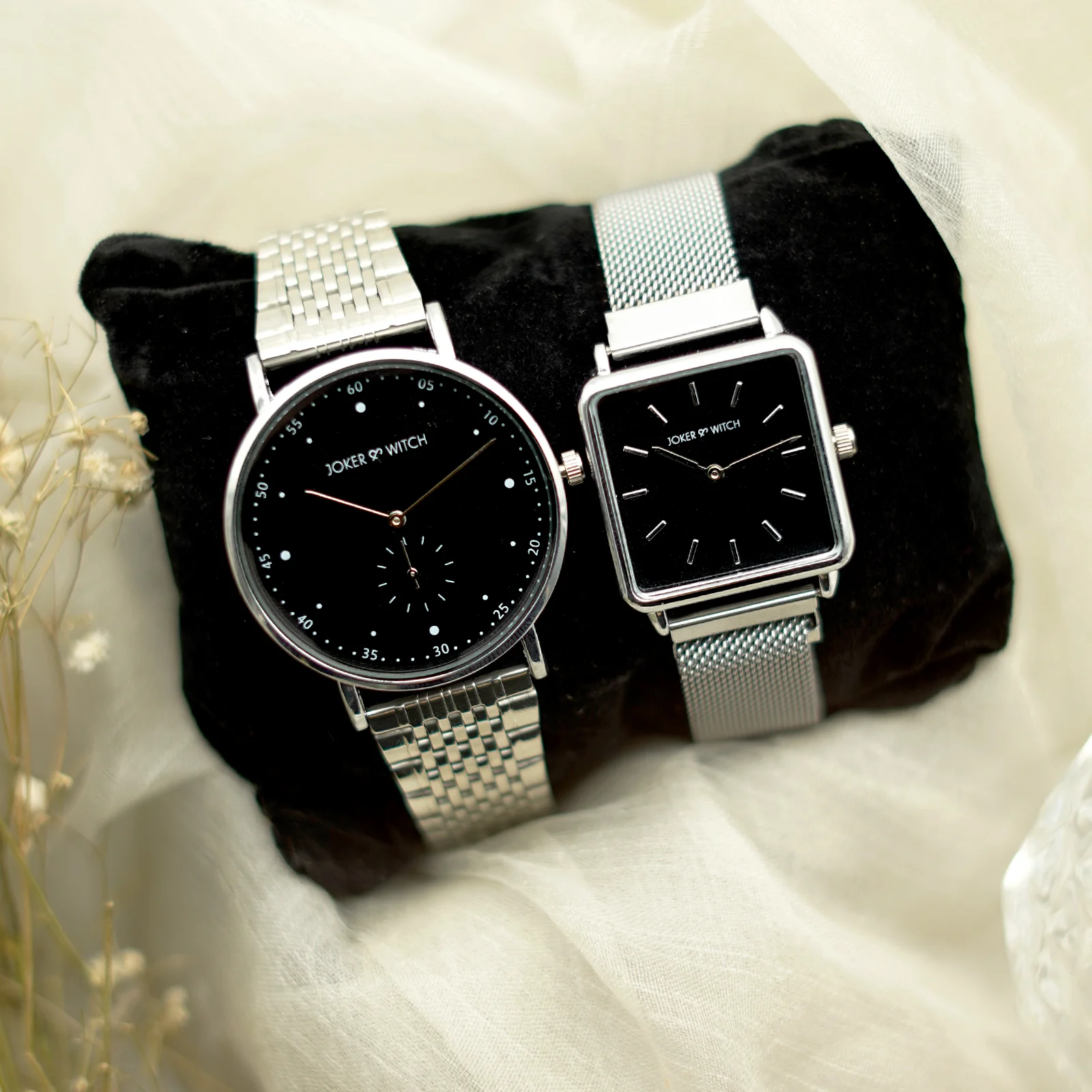 Jamie & Maggie Mudrock Couple Watches