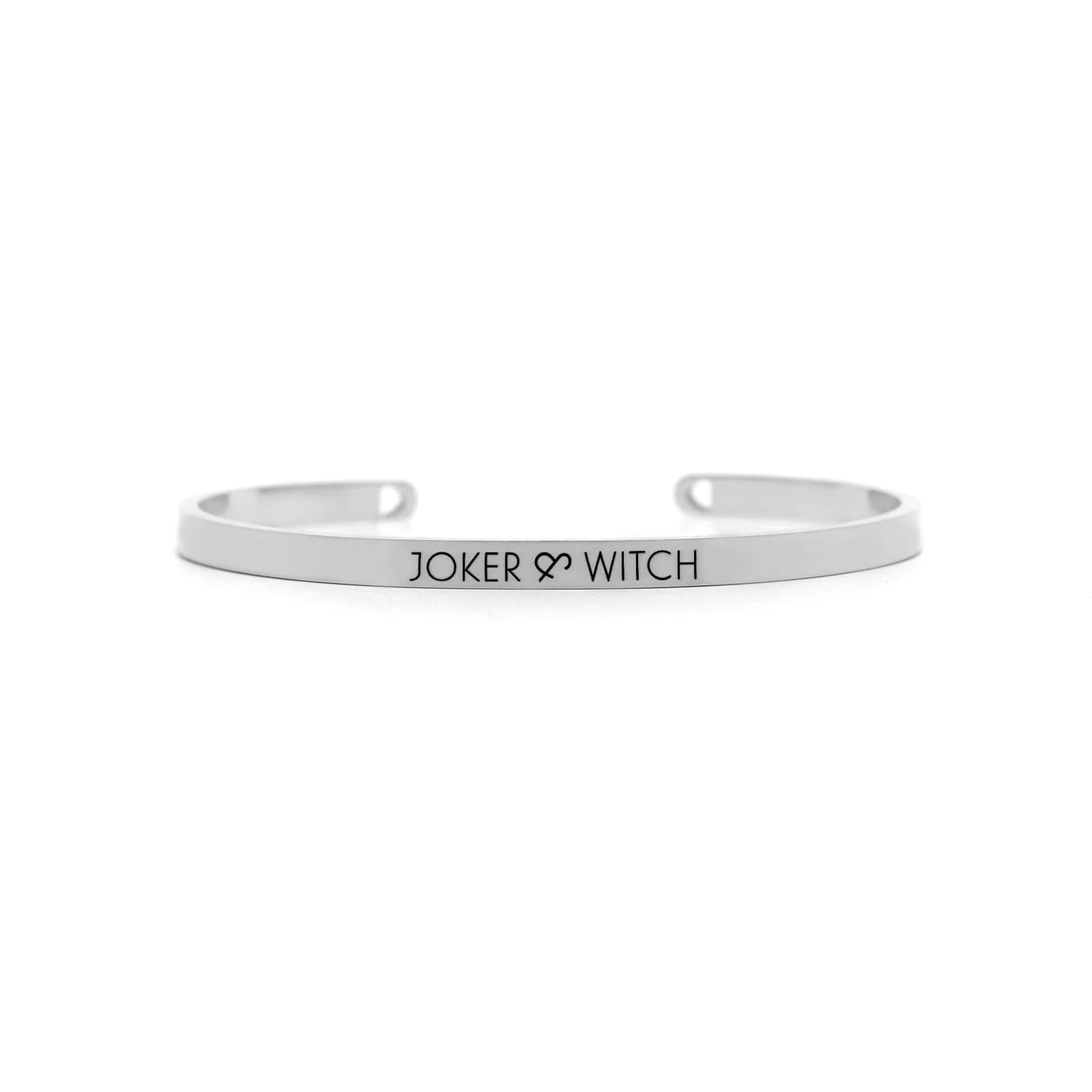 Joker & Witch Silver Band
