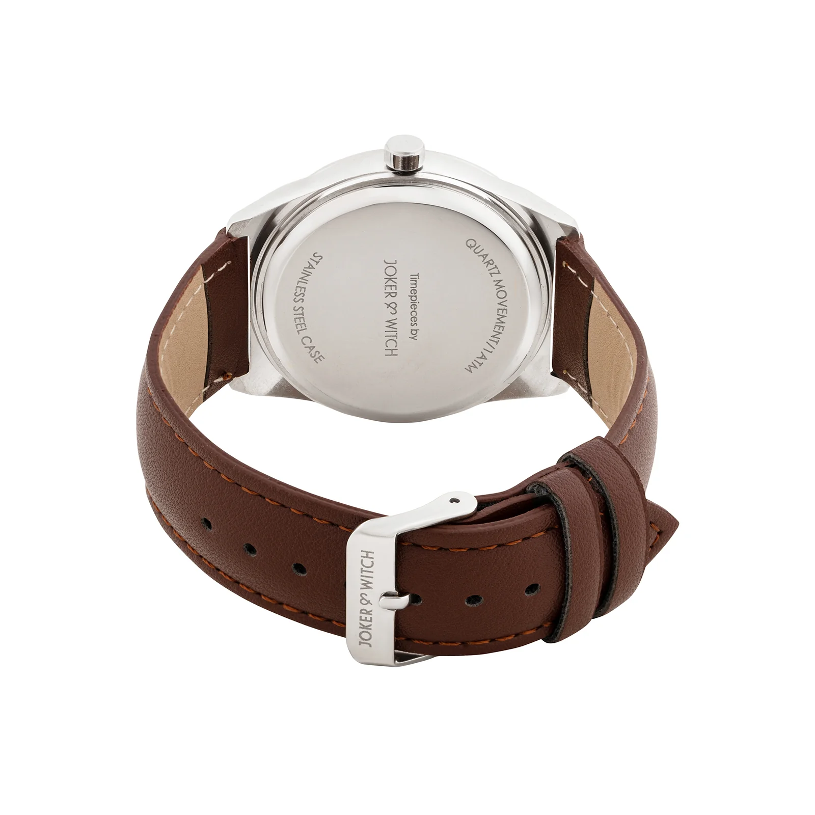 Kodiak Blue Large Dial Brown PU Strap Men's Watch - Image 6