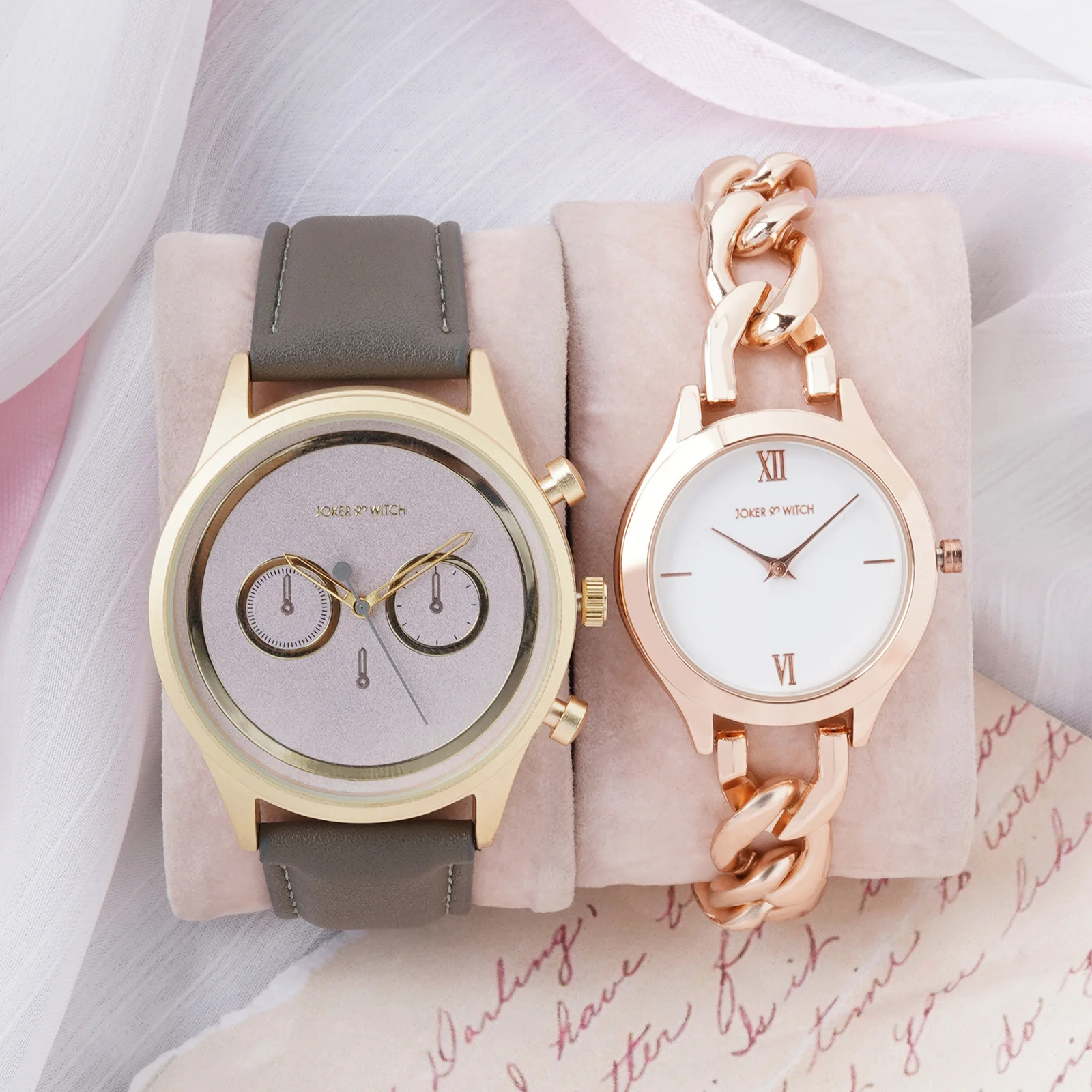 Leonardo & Gigi Couple Watches