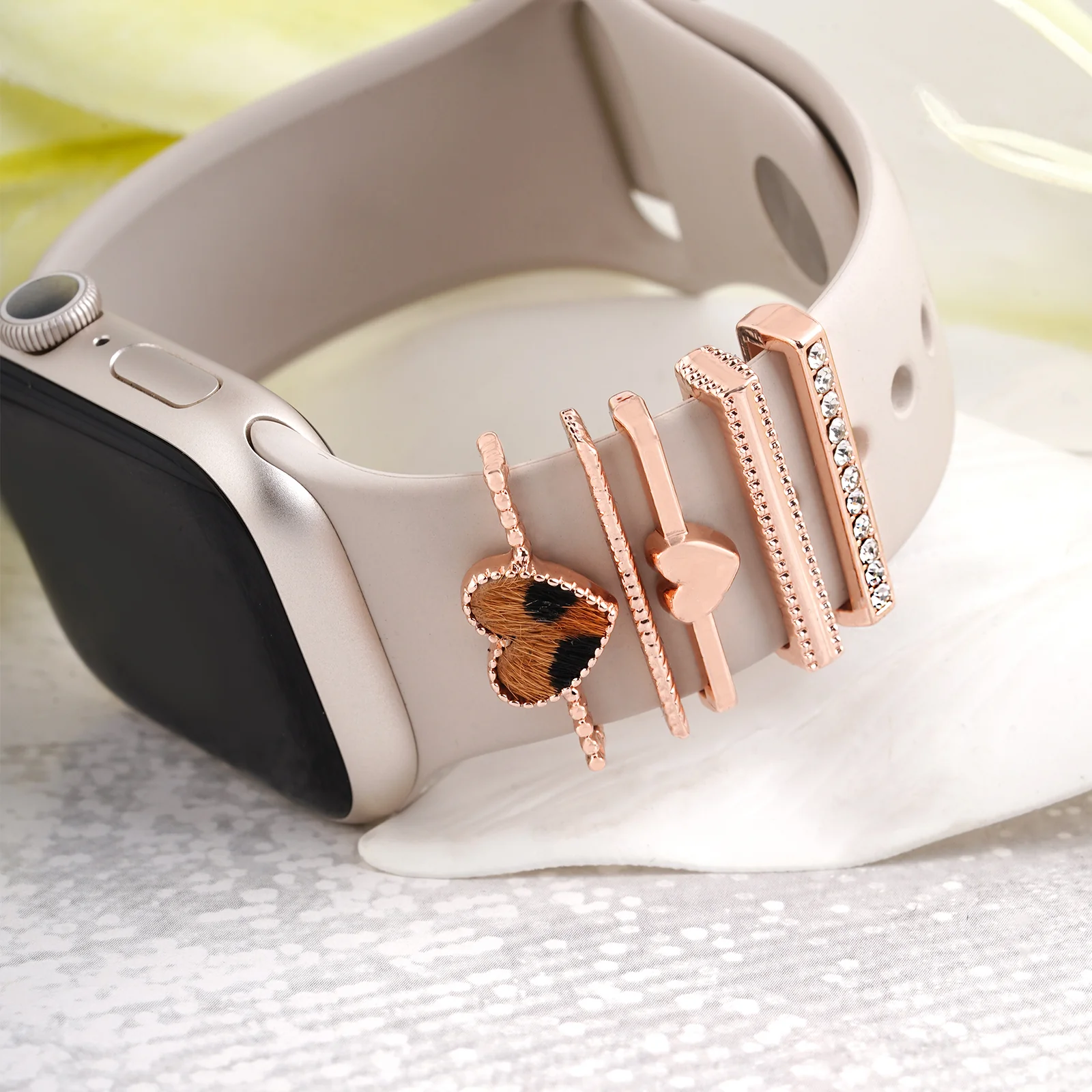 Love Spell Rosegold Ring Watch Charm