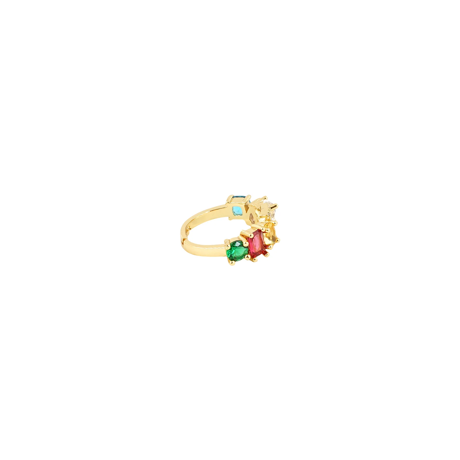 Lowe Multicolour Alphabet B Ring - Image 4