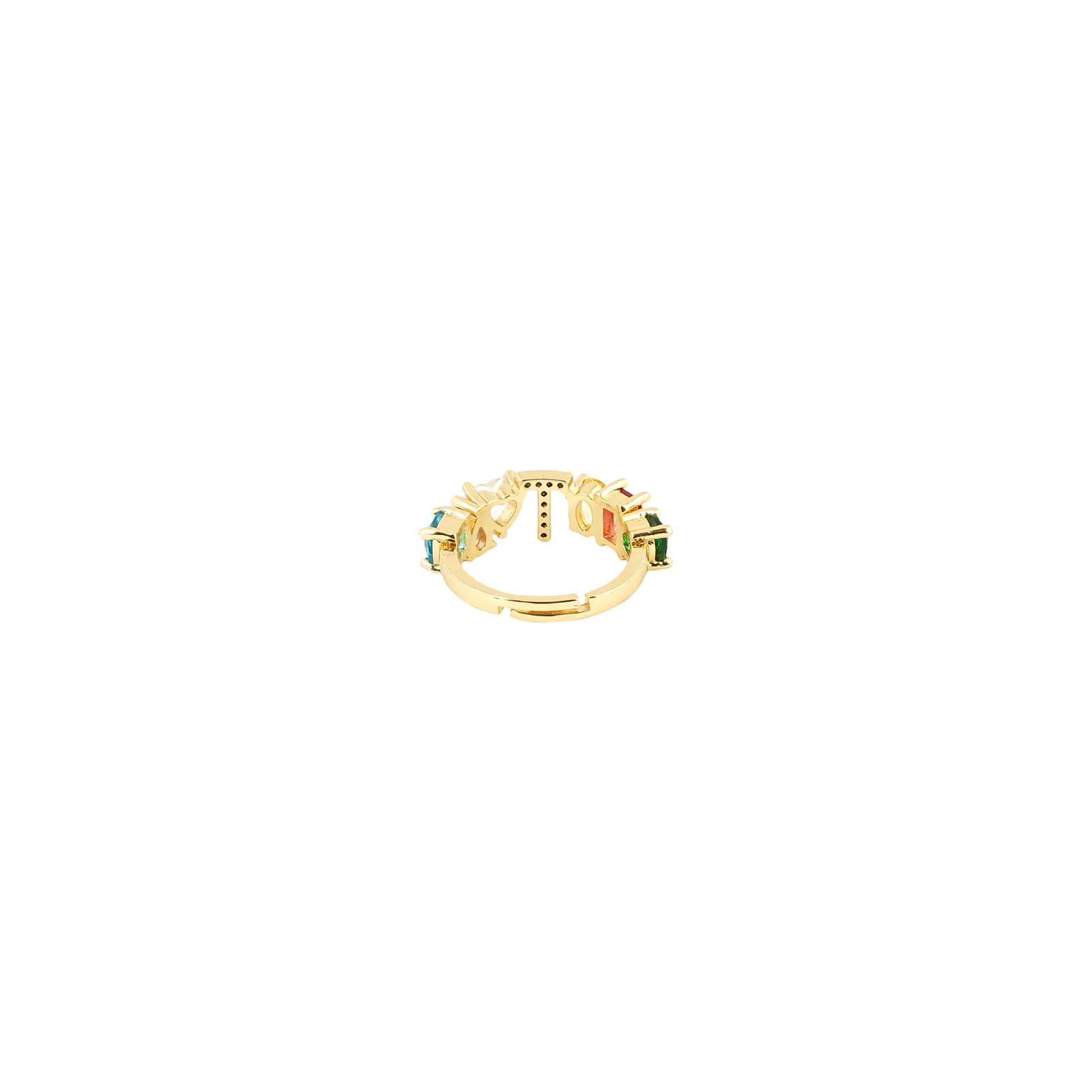 Lowe Multicolour Alphabet T Ring - Image 5