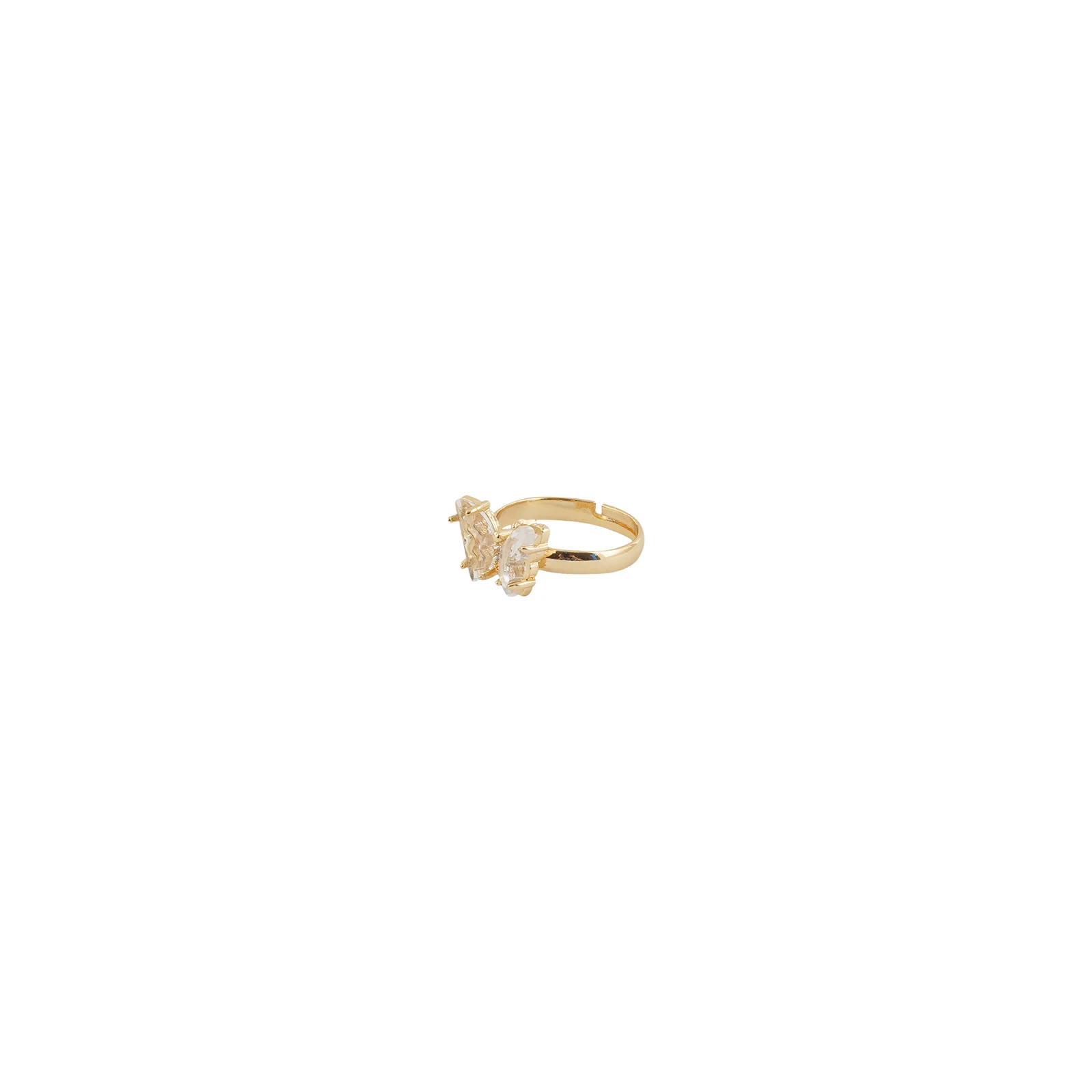 Mabel Butterfly White Stone Ring - Image 4