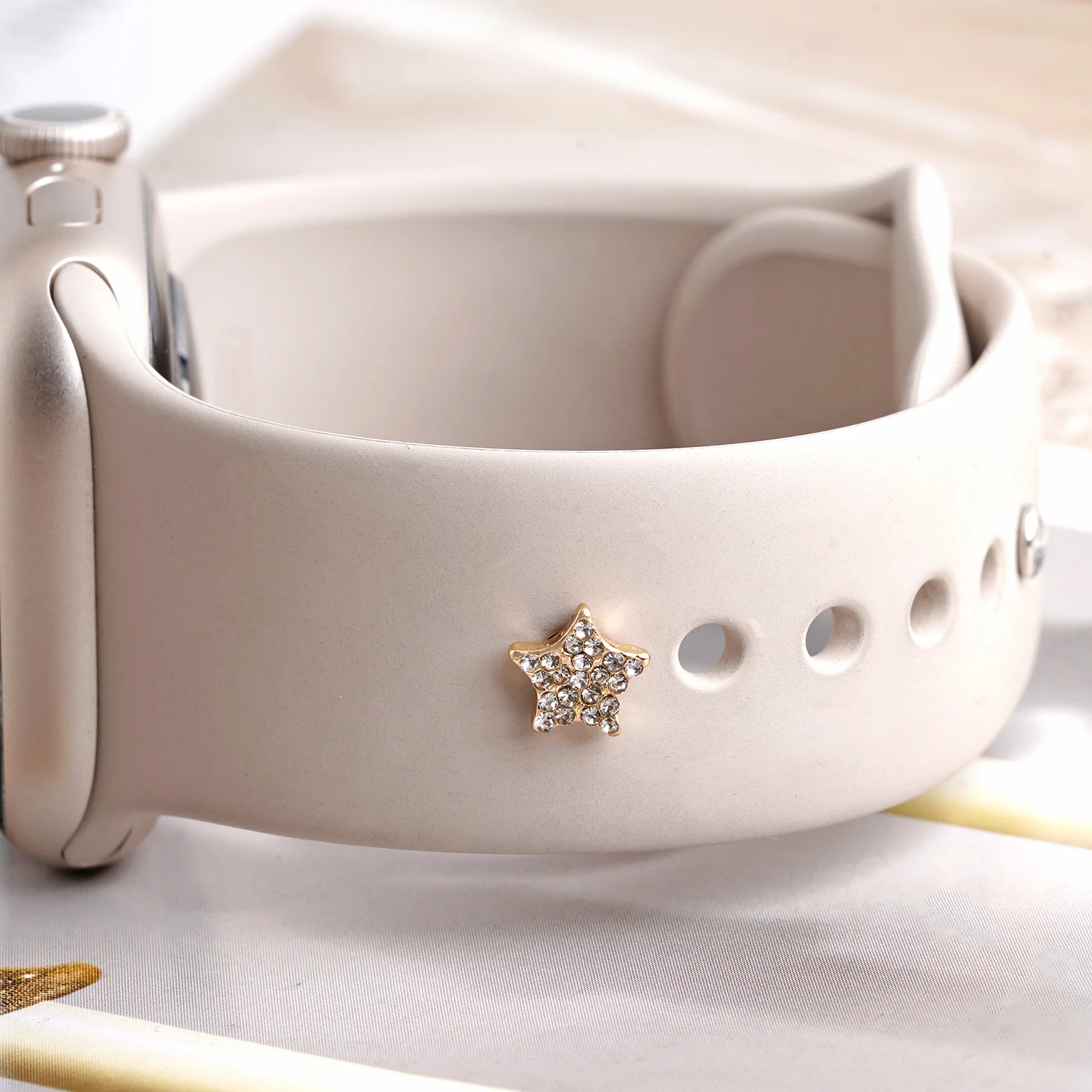 Nostalgic Night Gold Pin Watch Charm