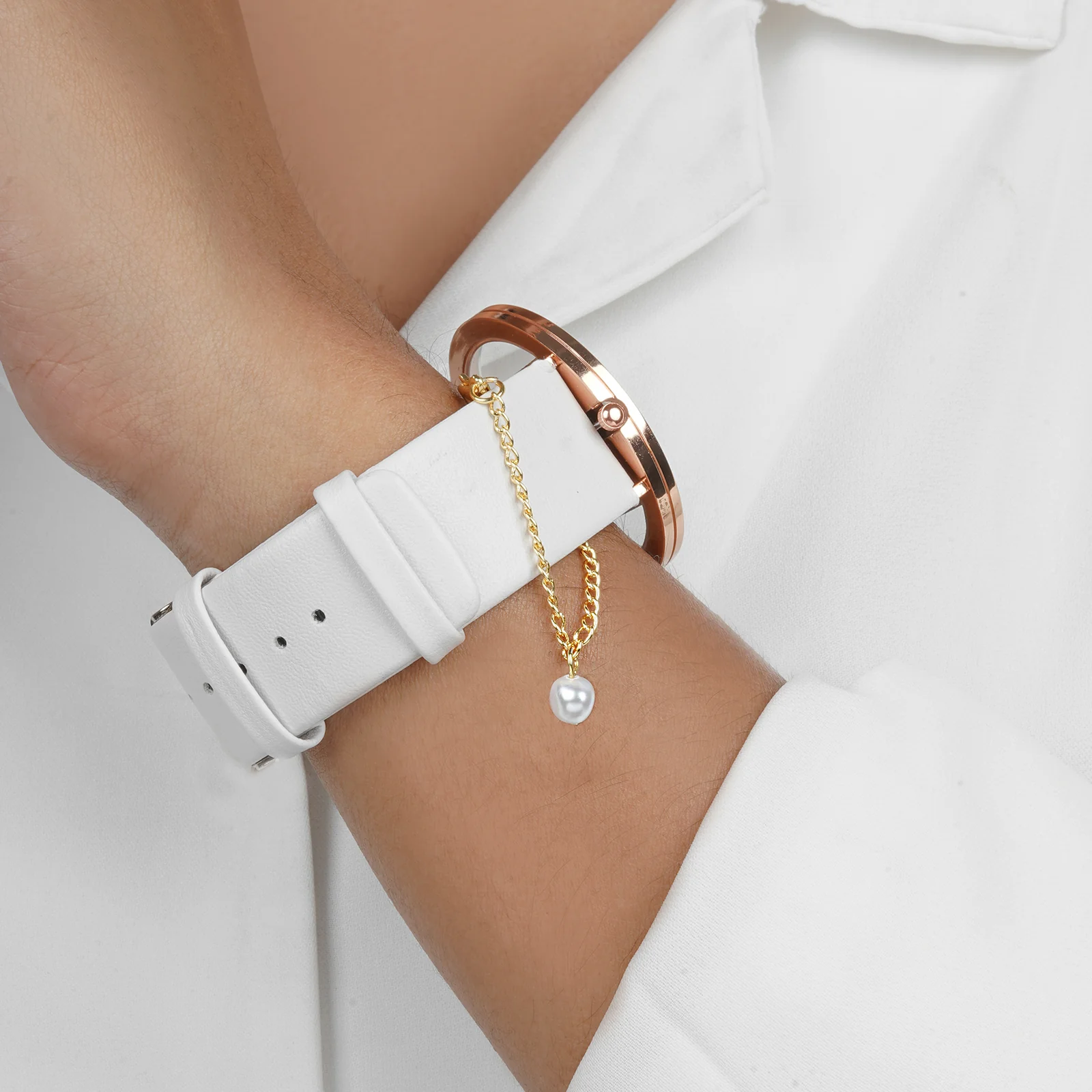 Pearlo Gold Watch Charm