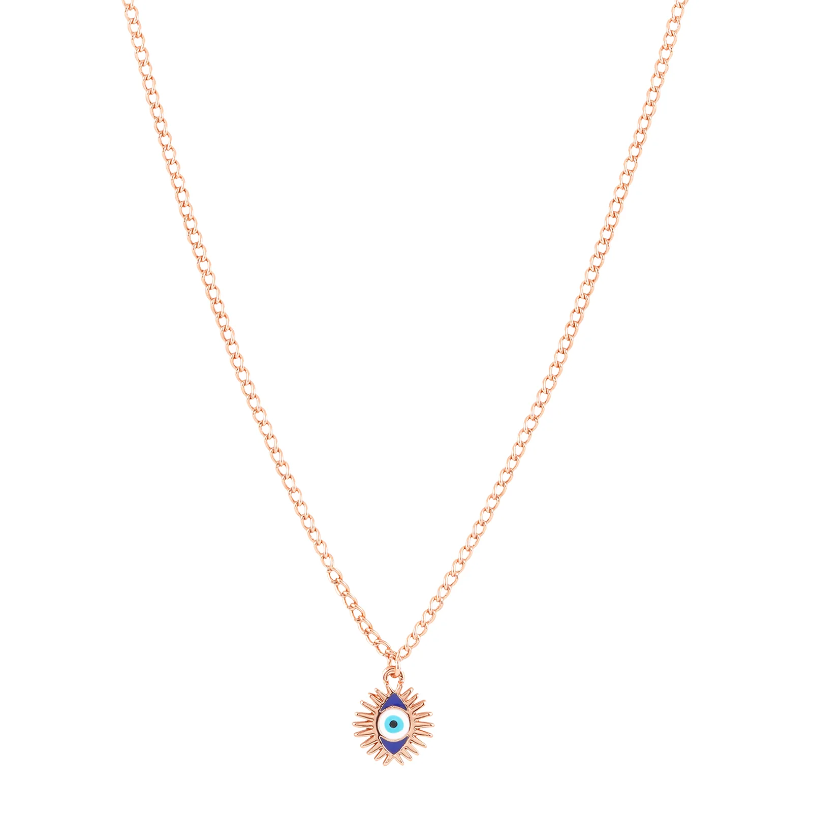 Power Of Eye Rosegold Necklace Charm - Image 4