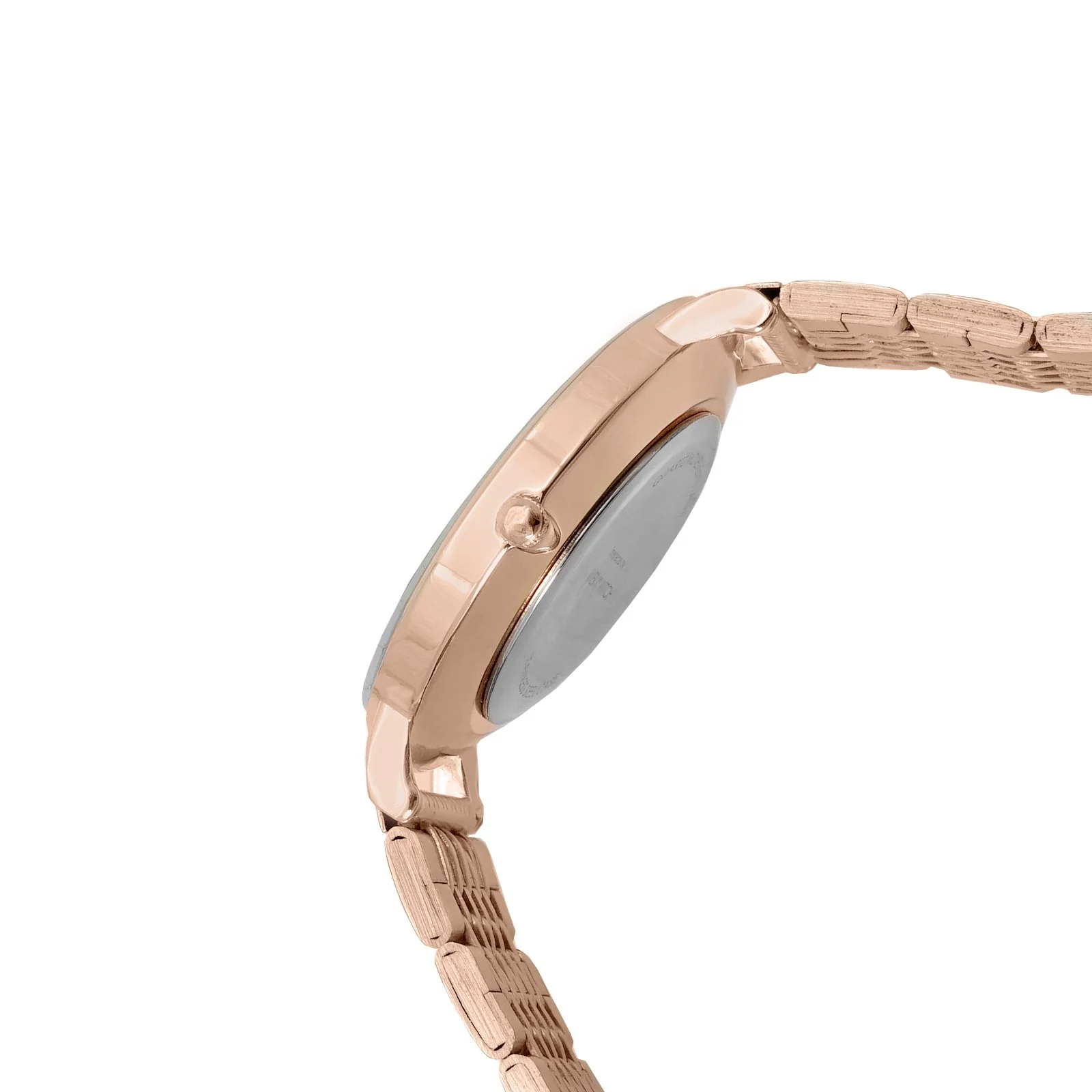 Signature White MOP Large Dial White Linked Chain Strap Women's Watch - Image 4
