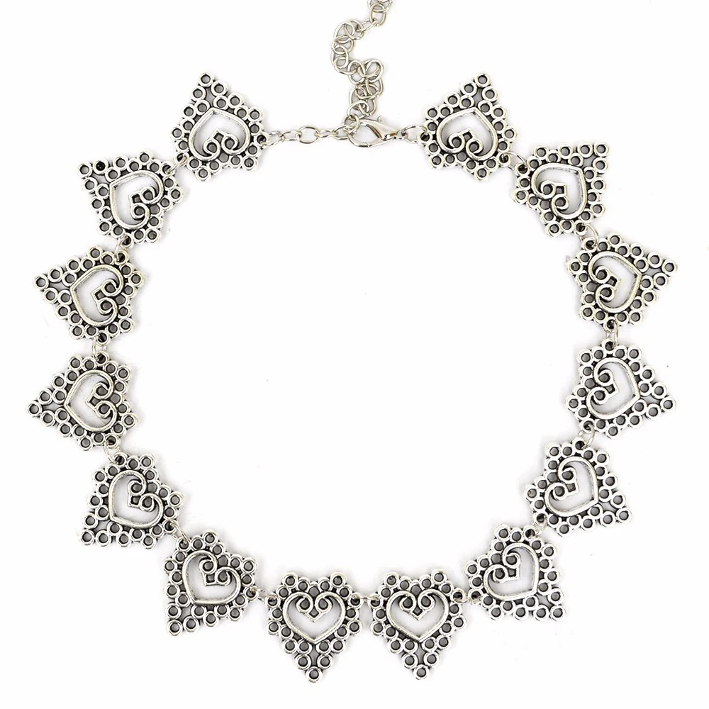 Silver Filigree Choker