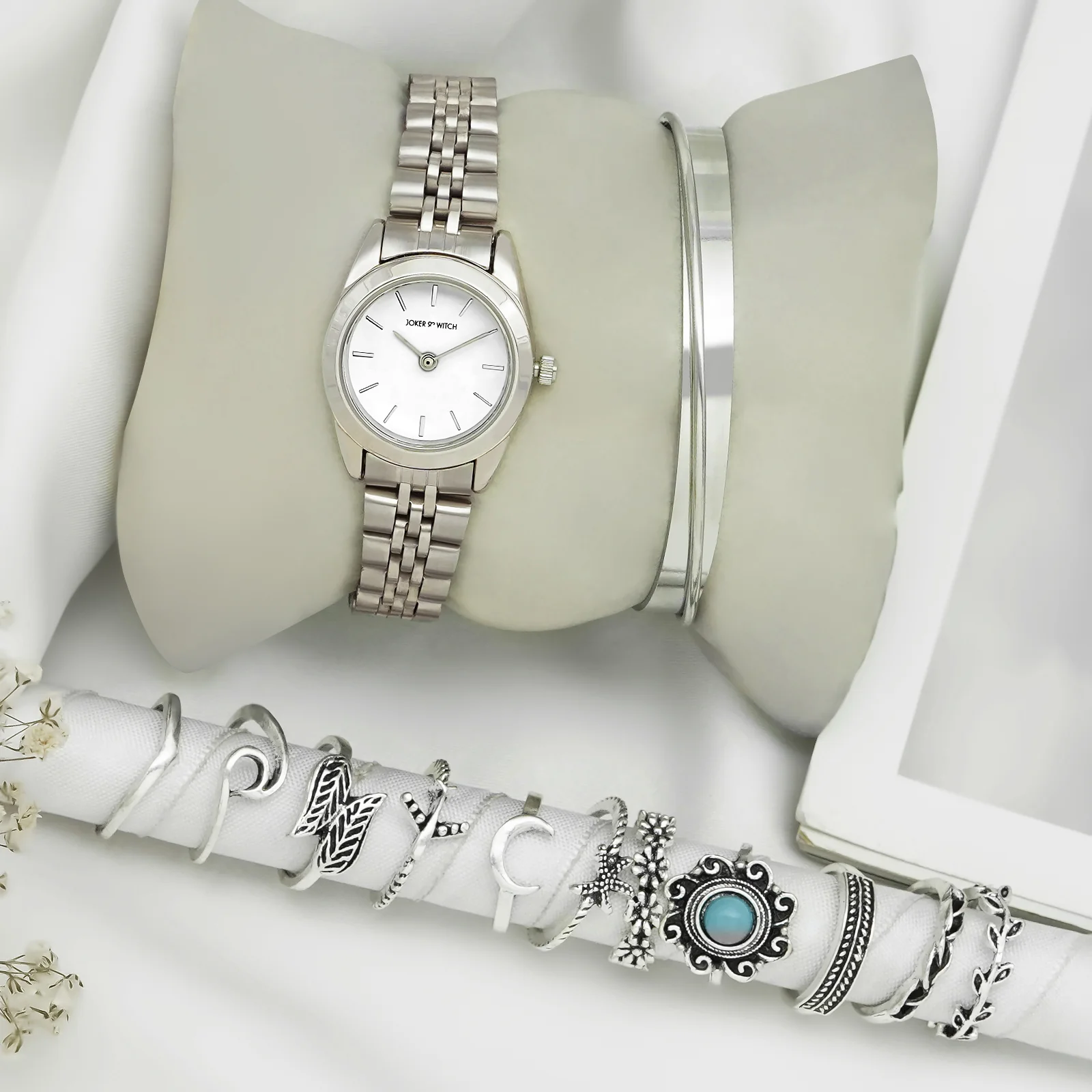 Silver Minis Love Triangle