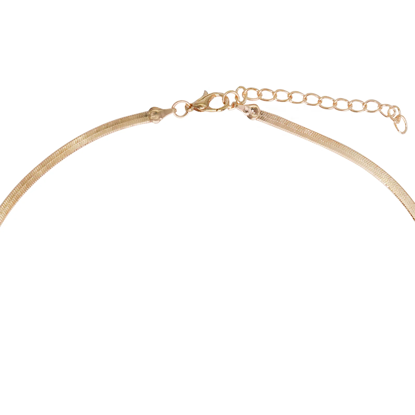 Sleek is Chic Gold Necklace - Image 5