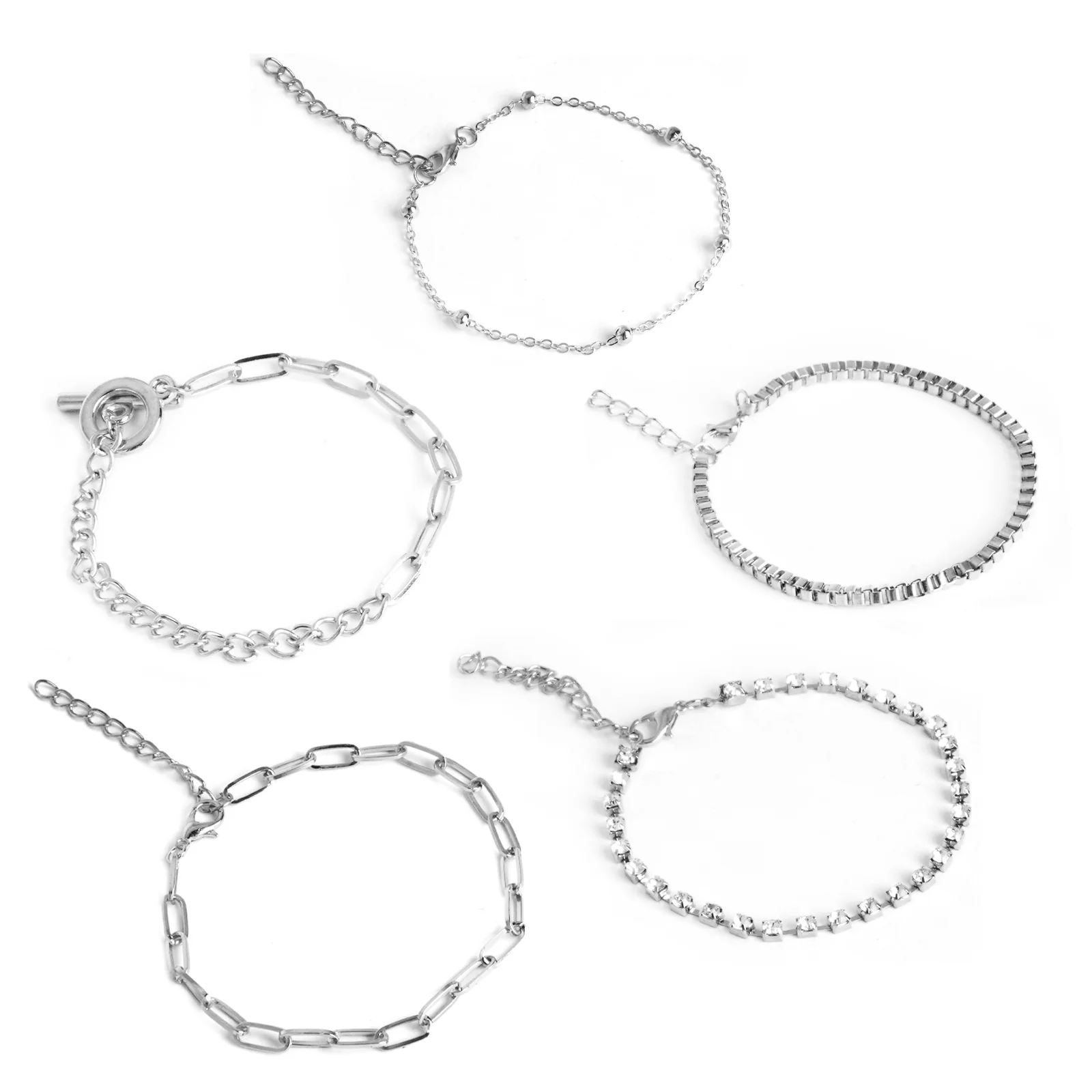 Sliver Glaze Love Stack - Image 8