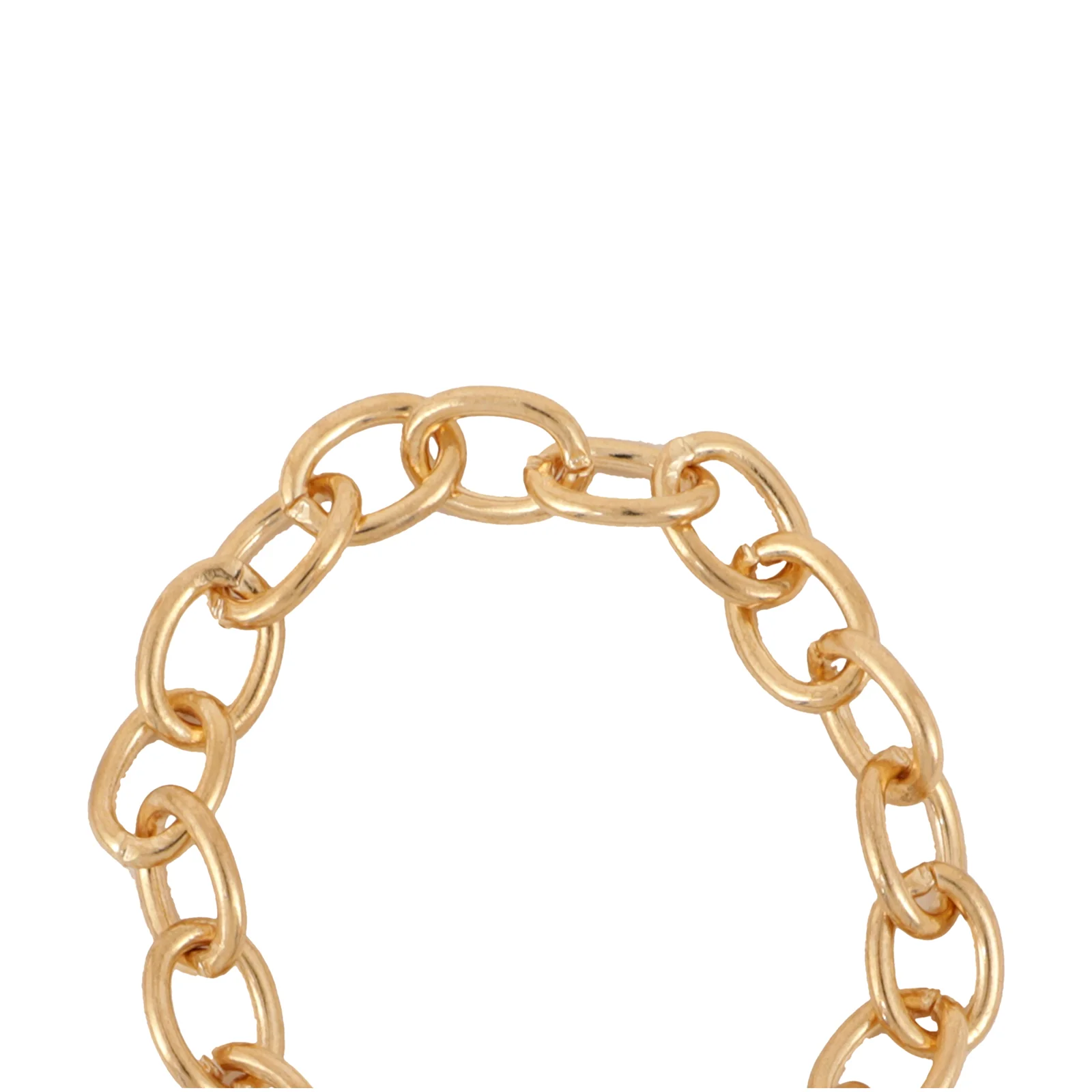 Bewitched Smitten Lock & Key Gold Bracelet - Image 5