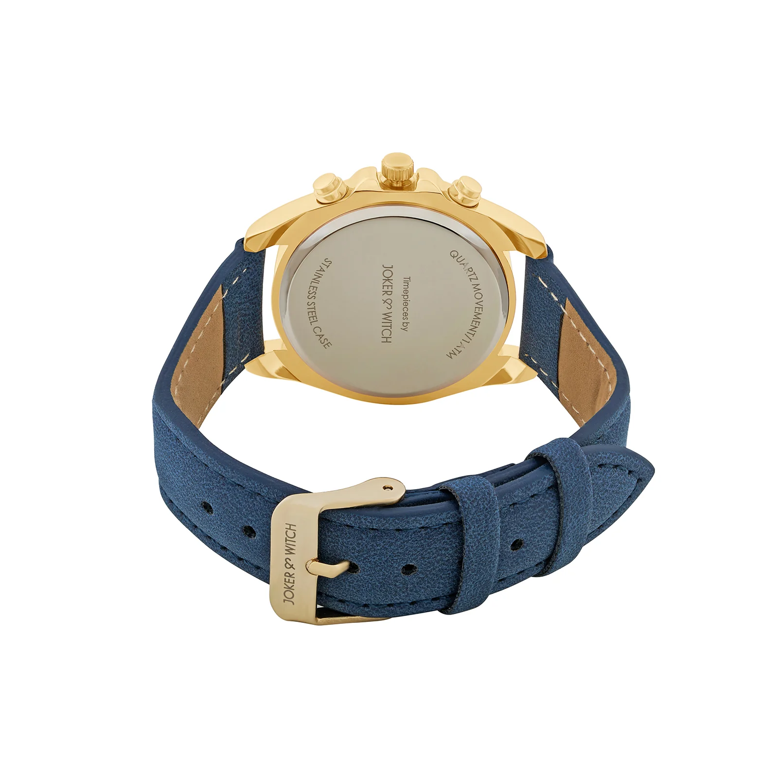 Soleil Blue Medium Dial PU Strap Women's Watch - Image 6