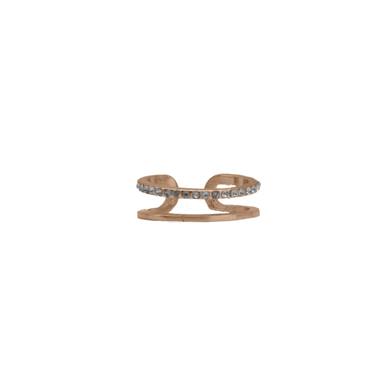Soraida Dainty Rose Gold Ring - Image 2