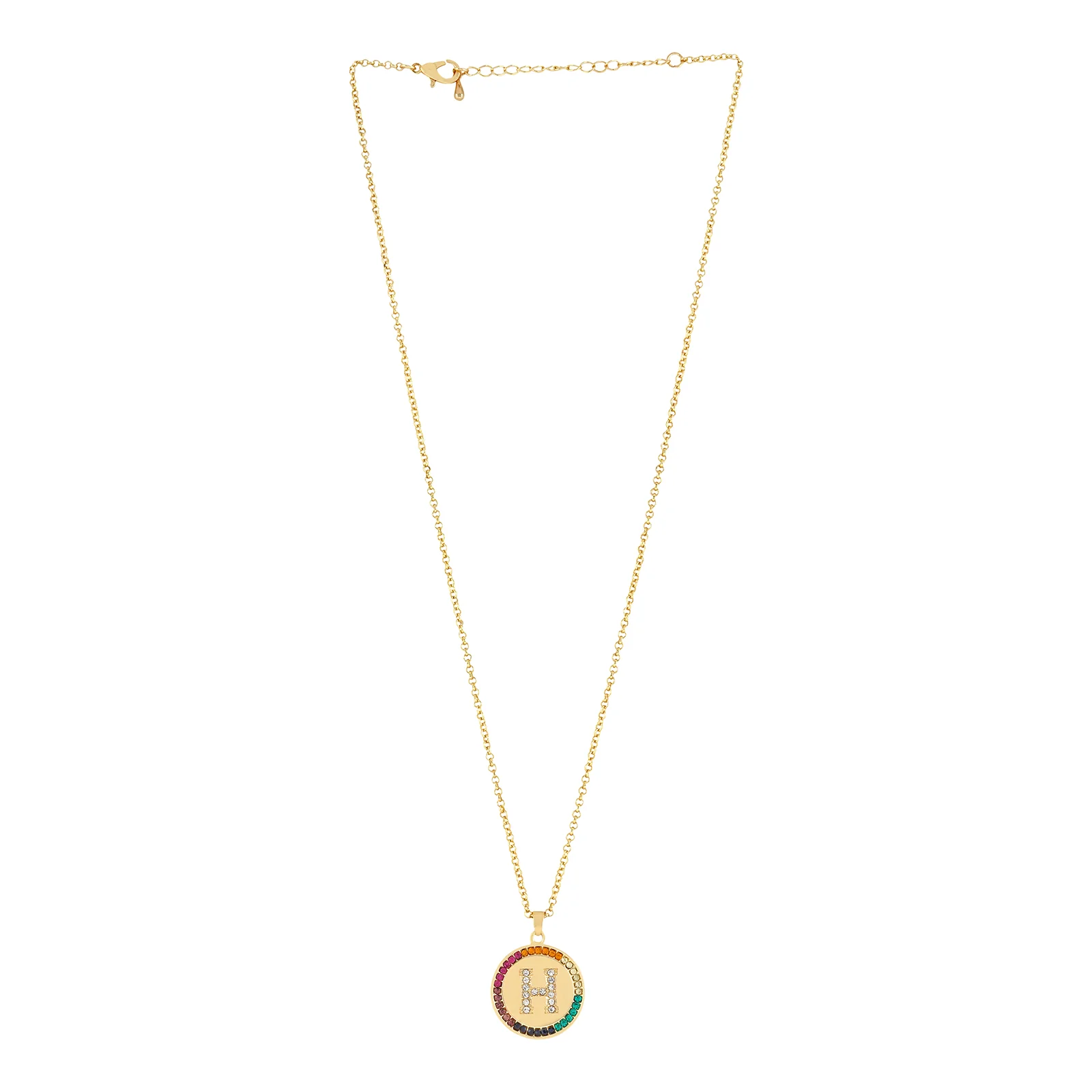 Starlet Alphabet H Necklace - Image 3