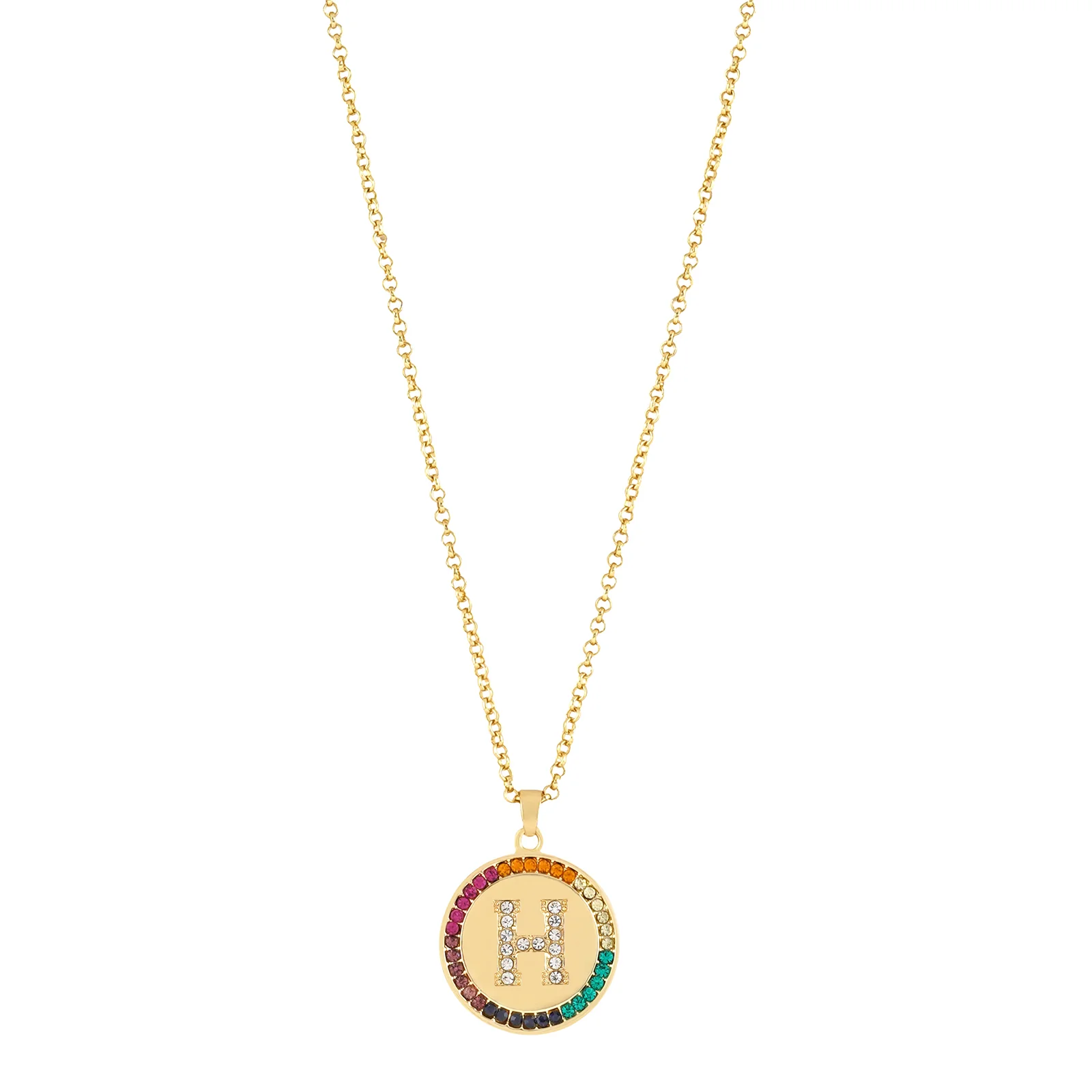 Starlet Alphabet H Necklace - Image 4