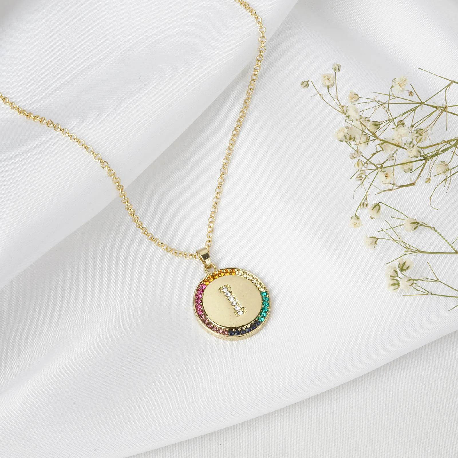 Starlet Alphabet I Necklace