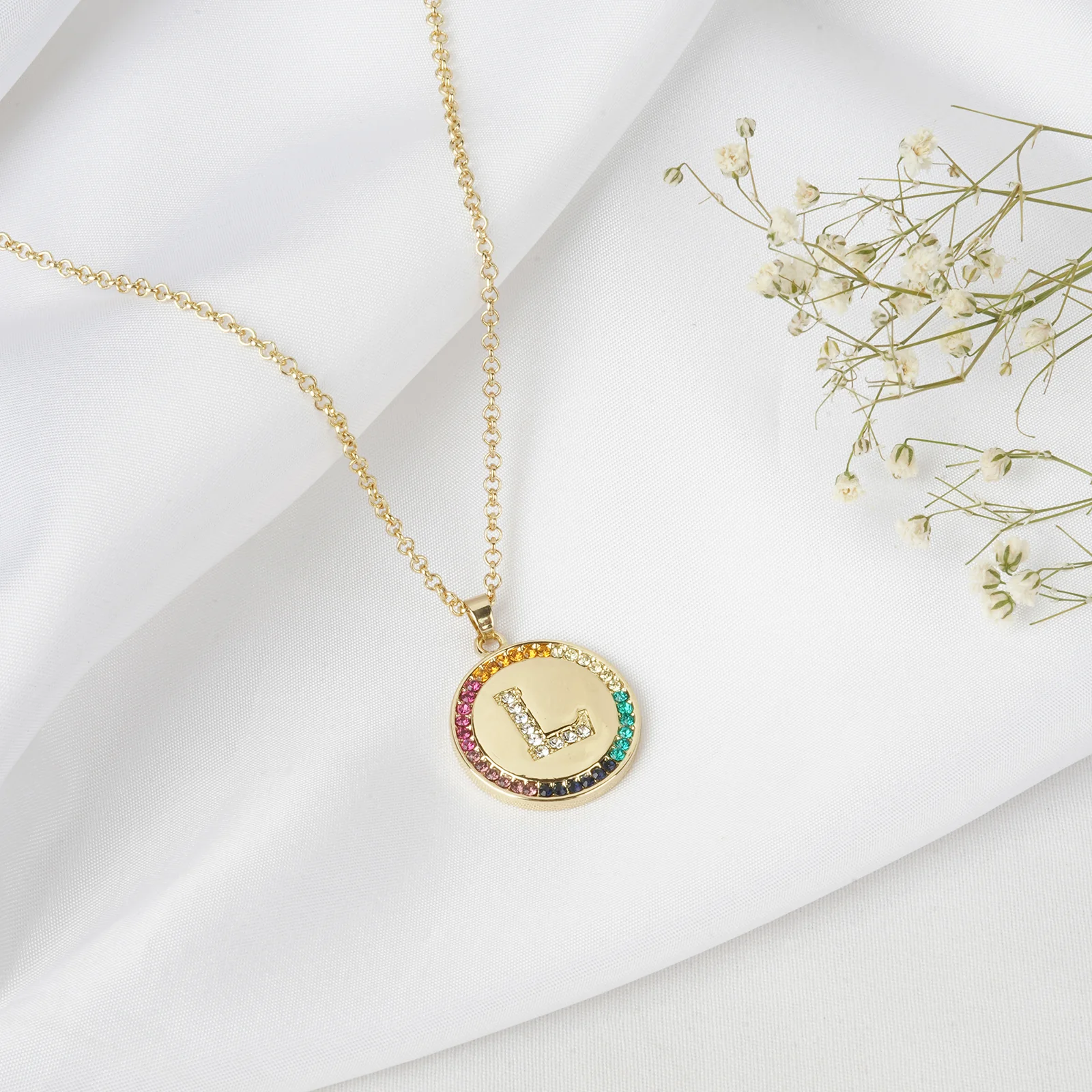 Starlet Alphabet L Necklace