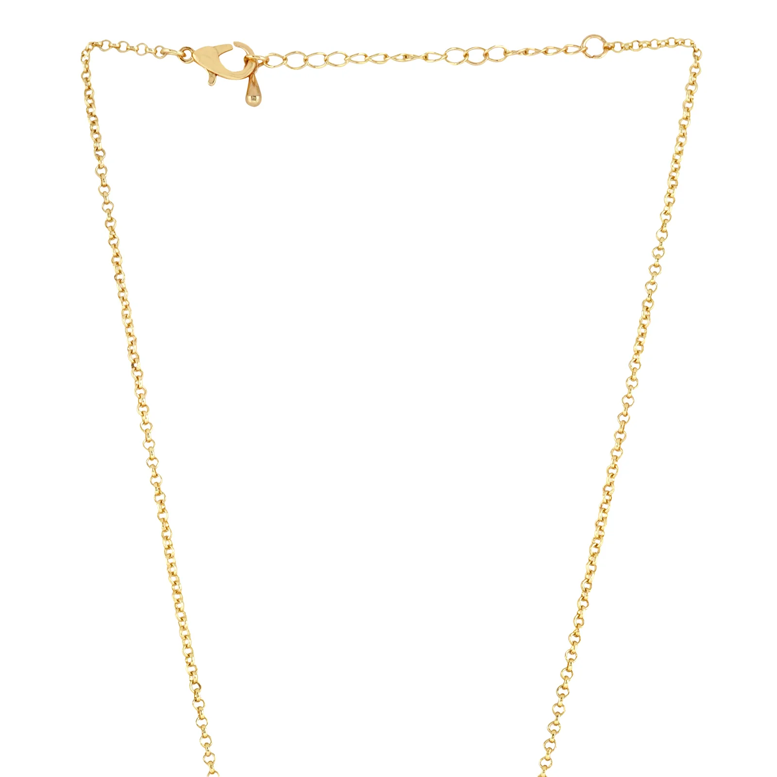 Starlet Alphabet V Necklace - Image 5