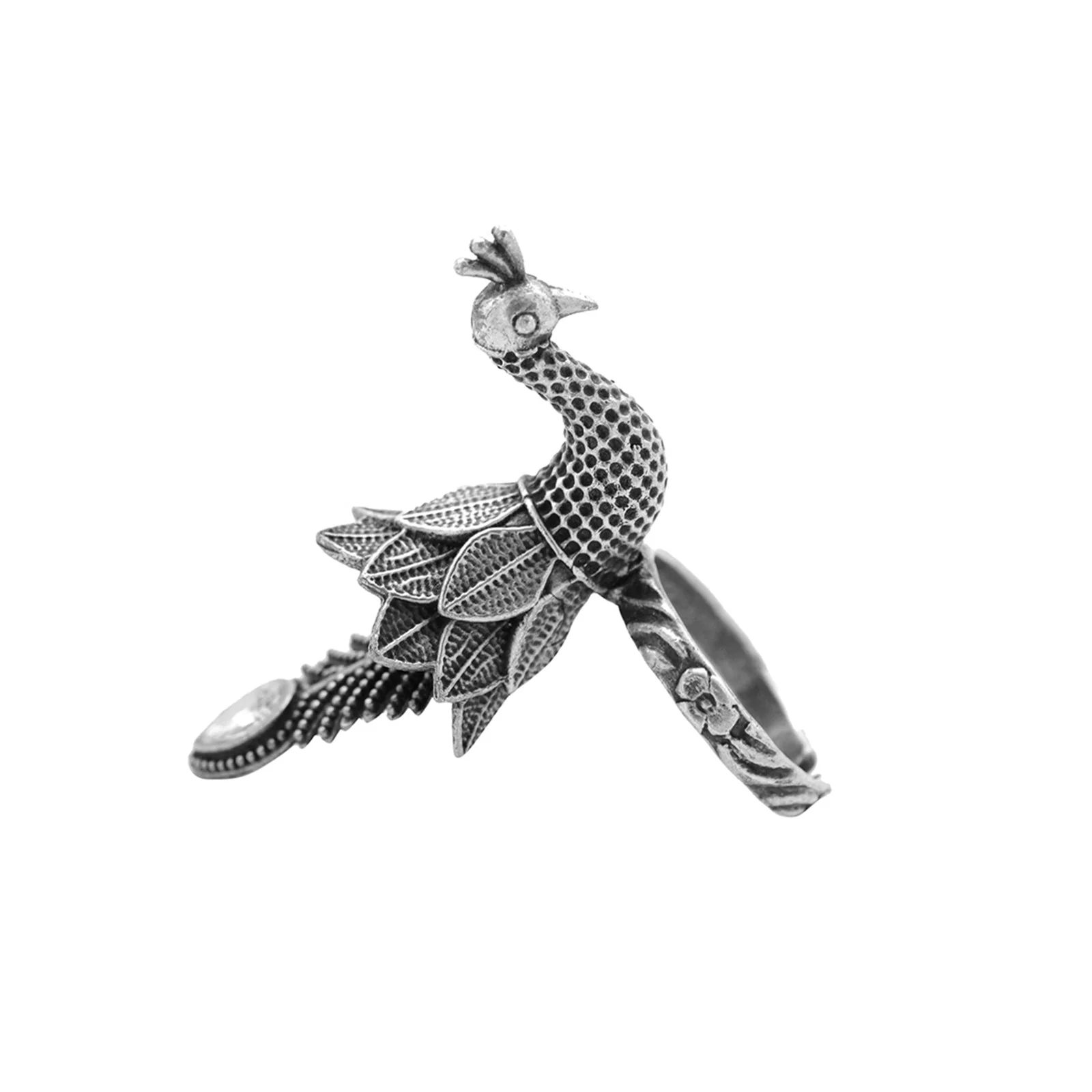 Teejh Jasprett Silver Oxidised Jewelry Gift Set - Image 4