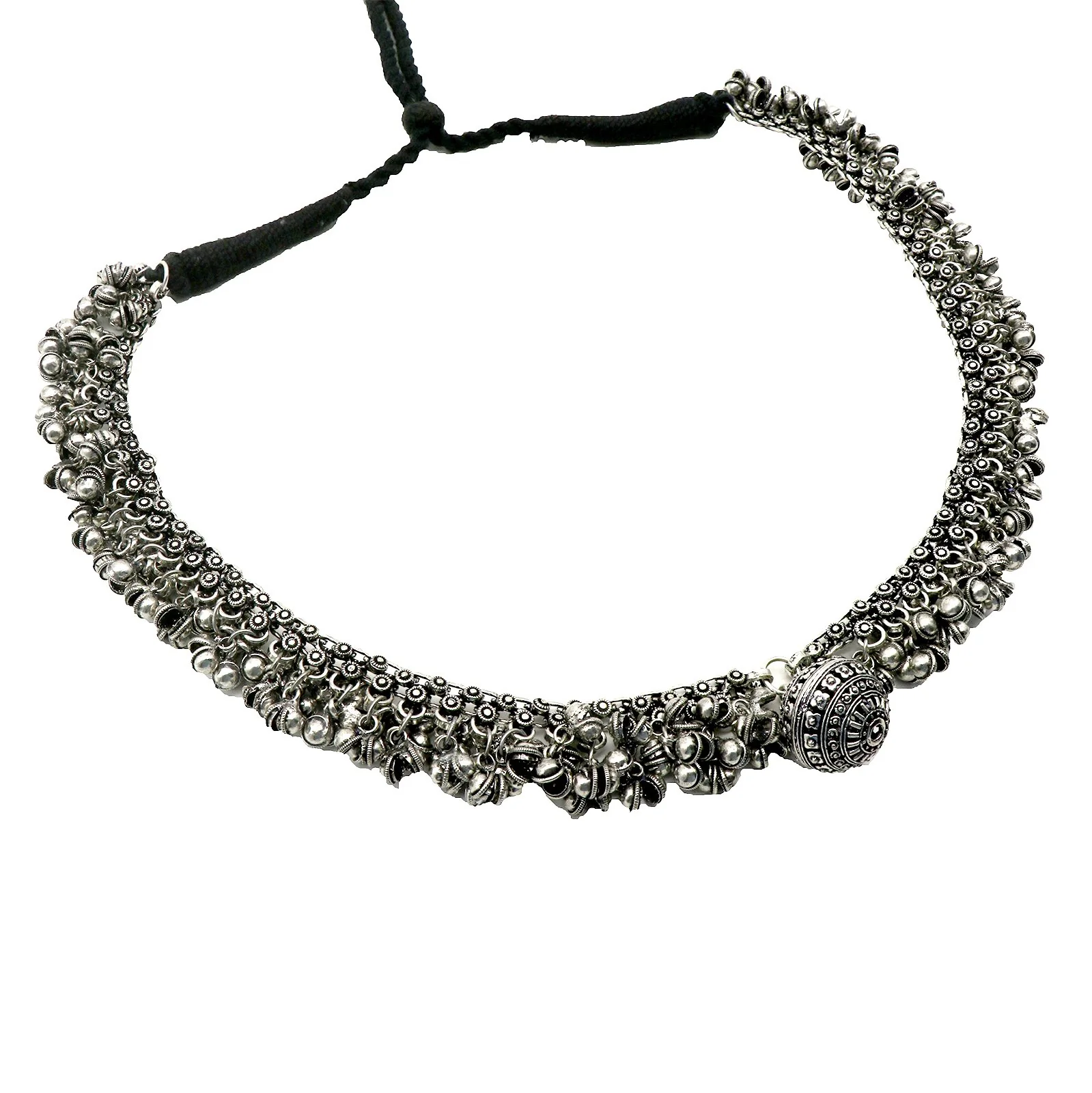 Teejh Krishika Metallic Silver Oxidized Jewelry Gift Set - Image 3