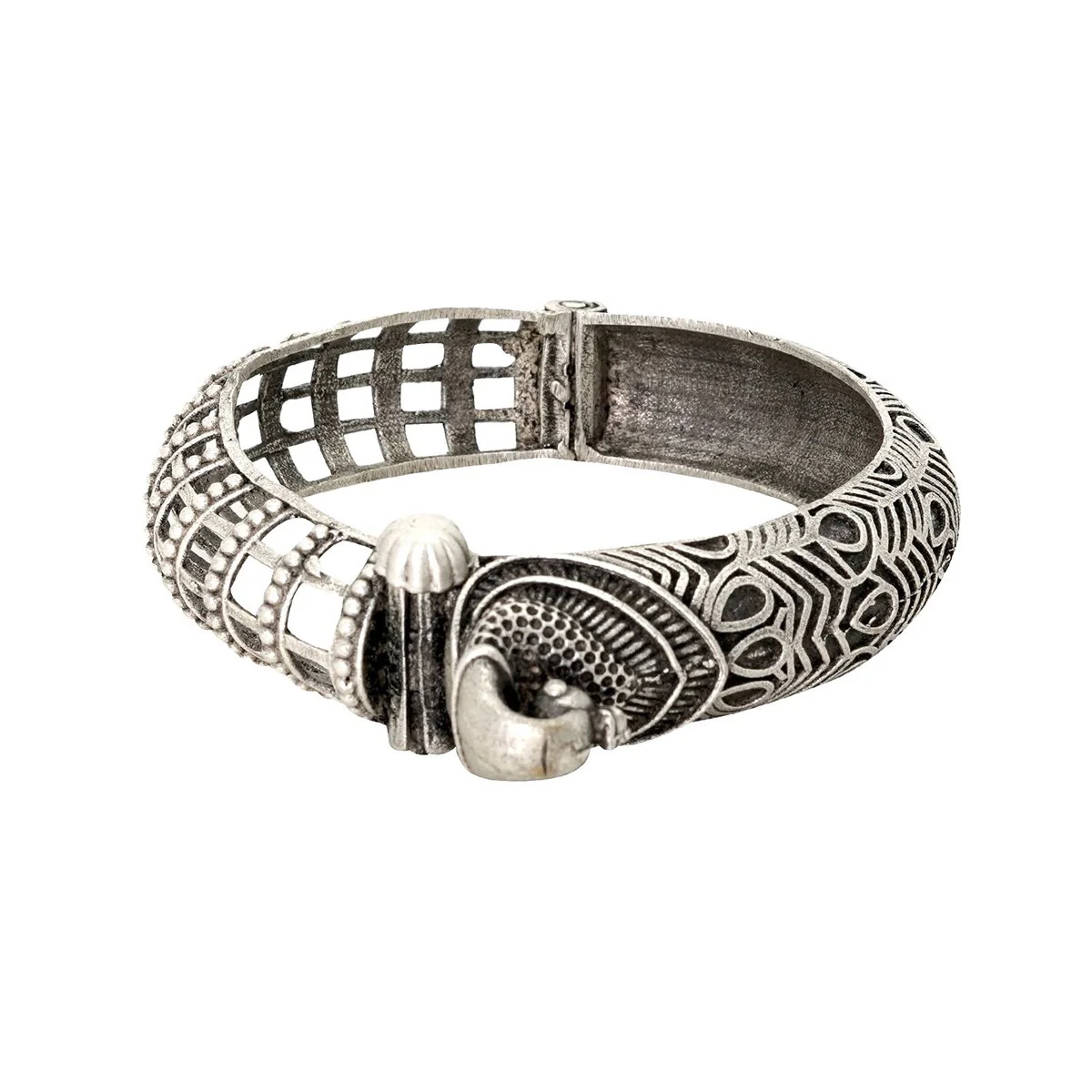 Teejh Mangala Silver Oxidised Jewelry Gift Set - Image 2