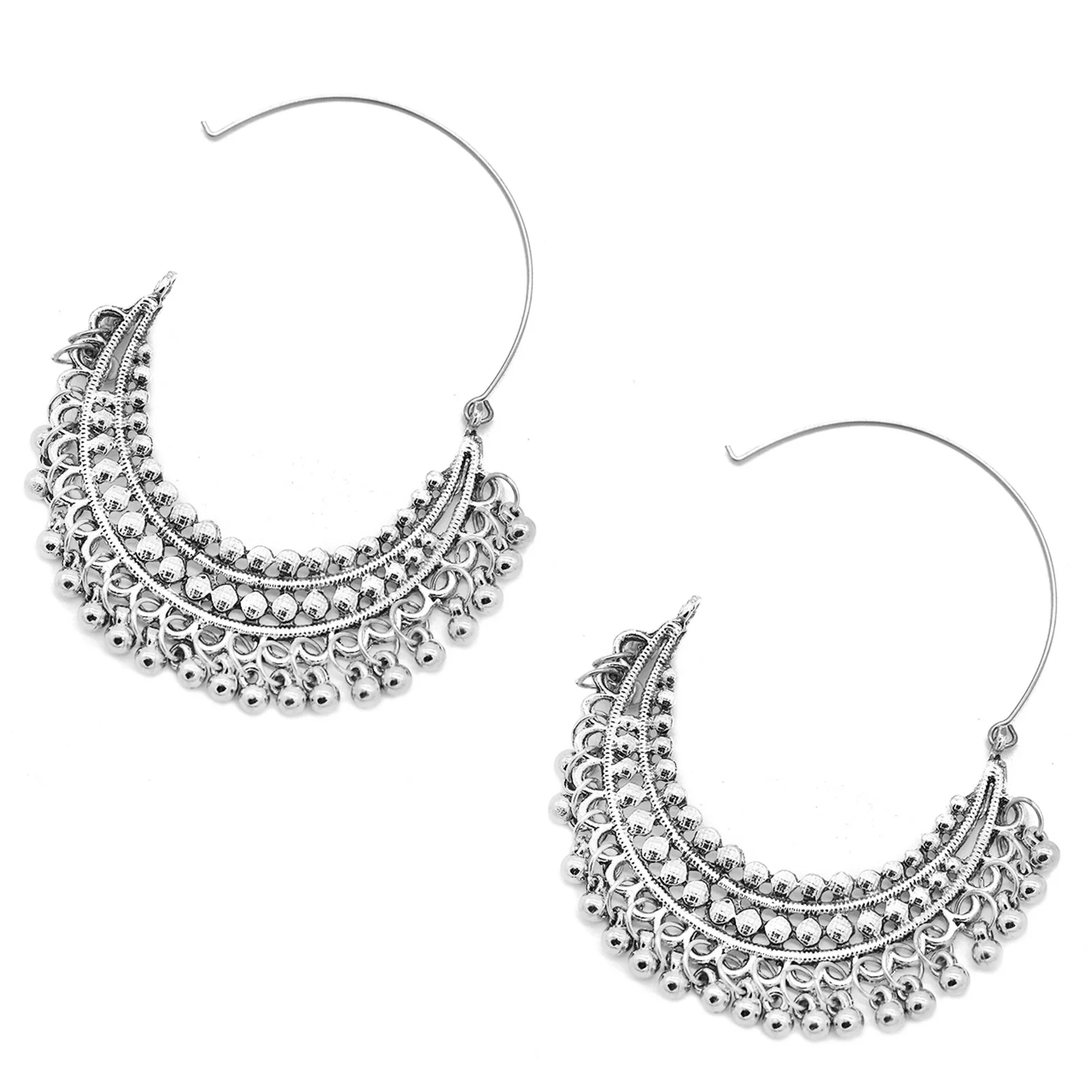 Teejh Nysa Metallic Silver oxidized Jewelry Gift Set - Image 6