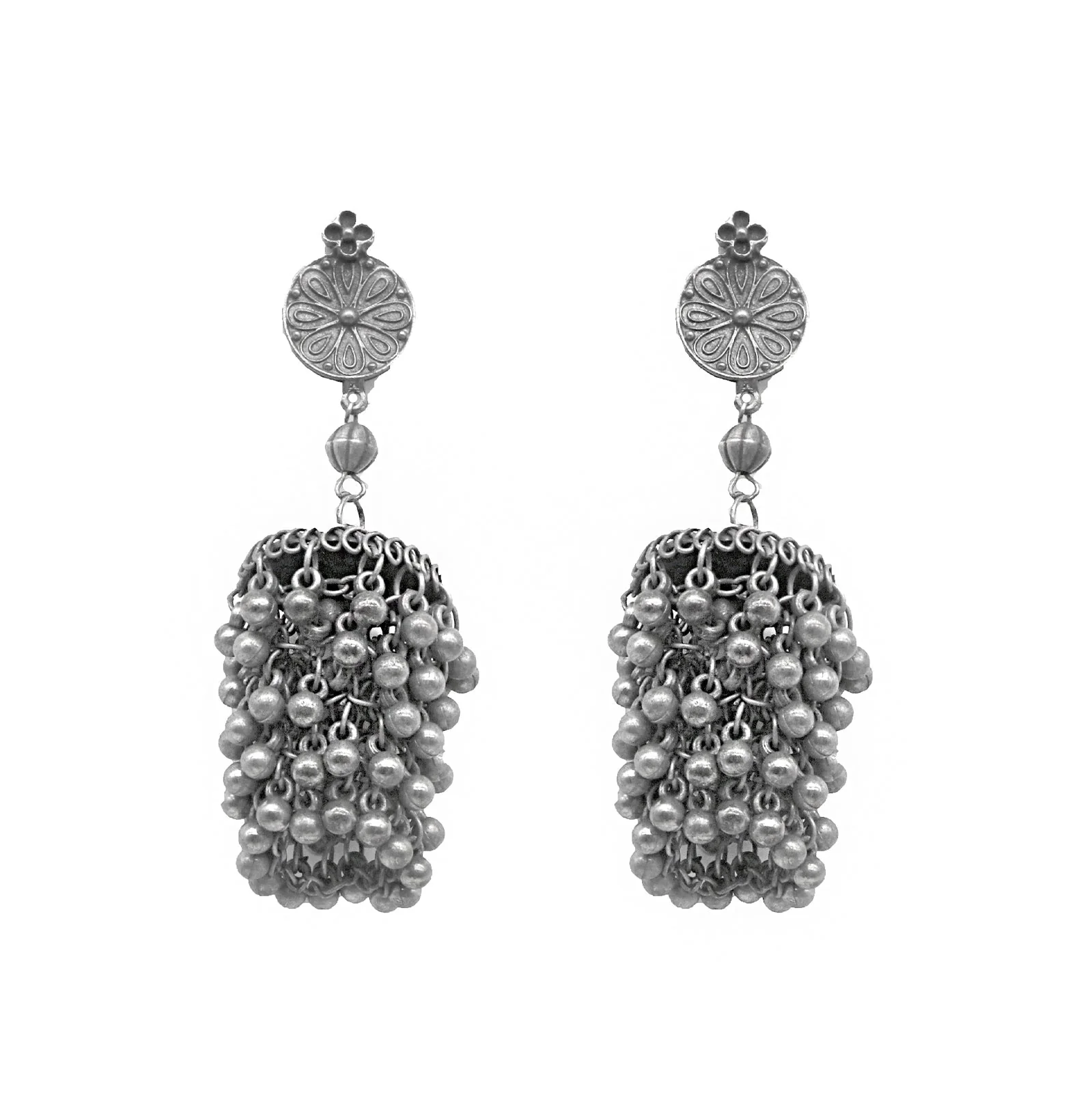 Teejh Ratika Silver Oxidised Jewelry Gift Set - Image 3