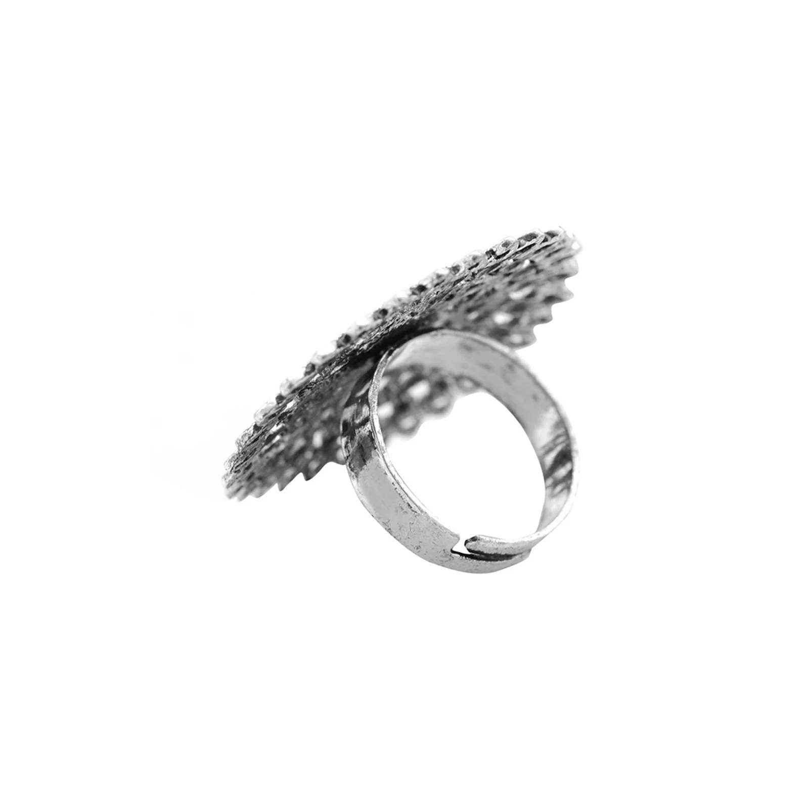 Teejh Reyna Metallic Silver oxidized Jewelry Gift Set - Image 7