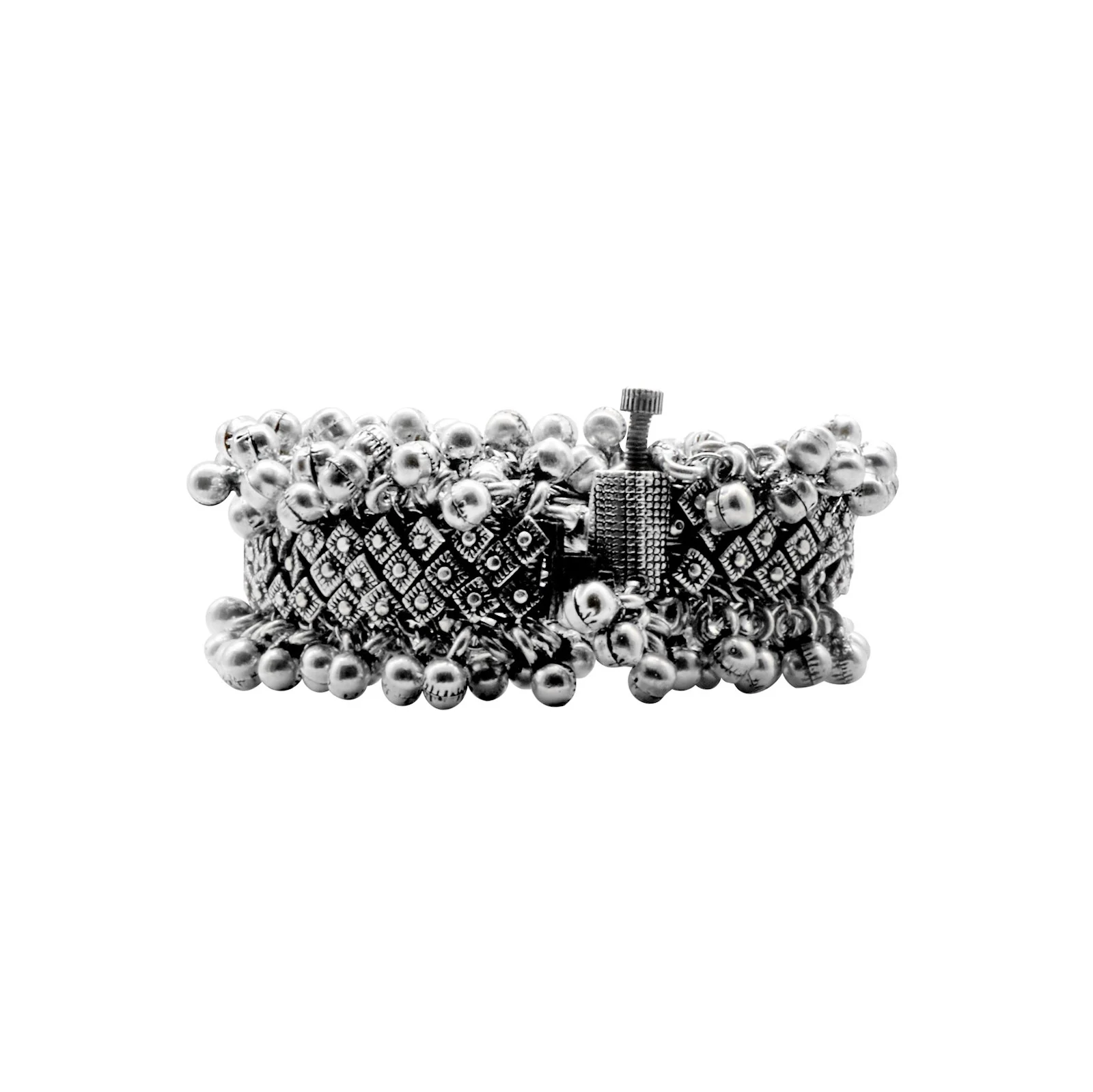 Teejh Reyna Metallic Silver oxidized Jewelry Gift Set - Image 9