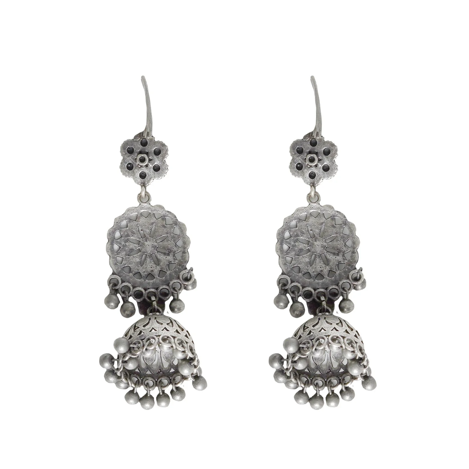 Teejh Ryka Silver Oxidised Jewelry Gift Set - Image 3