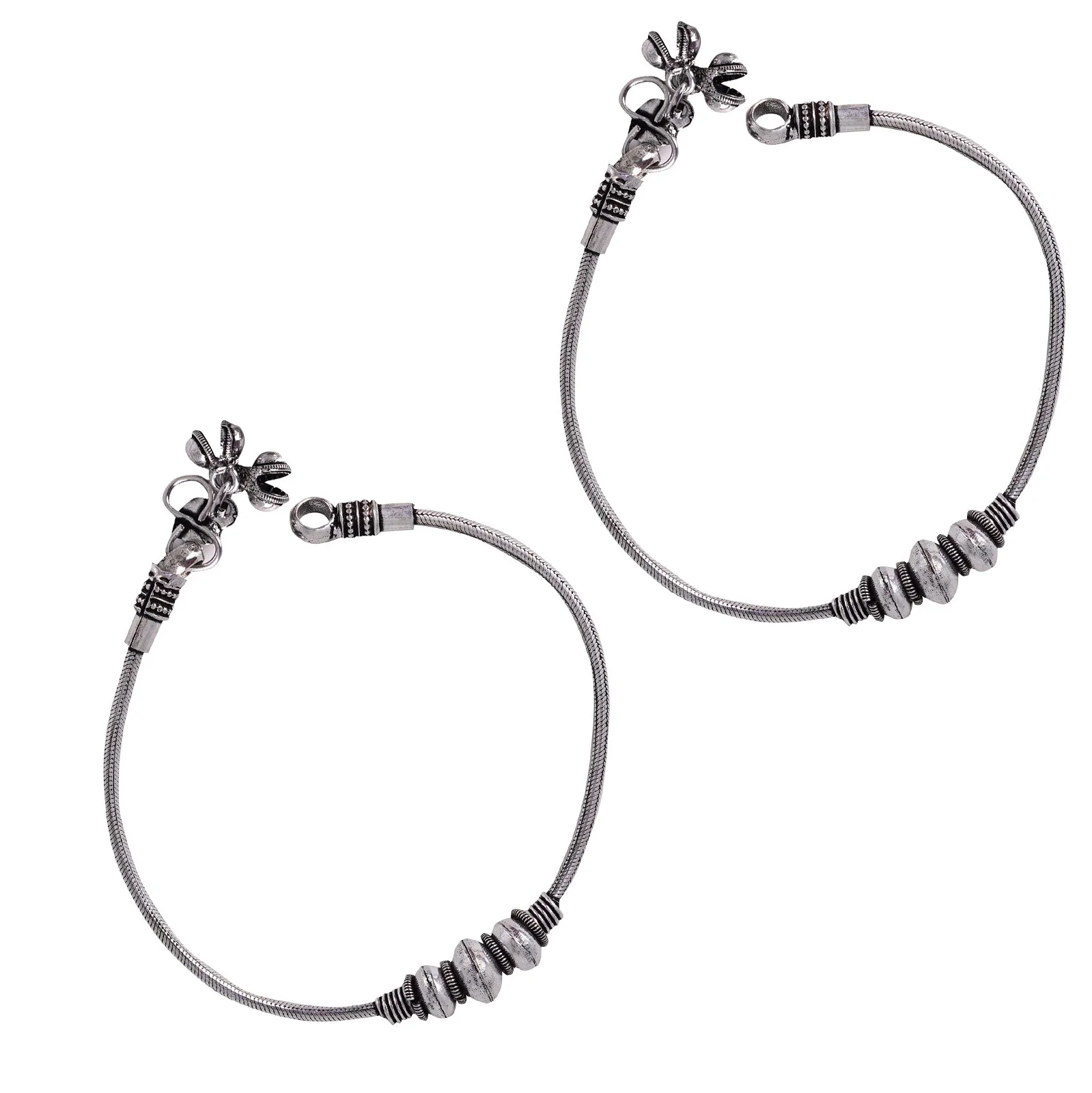 Teejh Sagari Silver Oxidised Jewelry Gift Set - Image 7