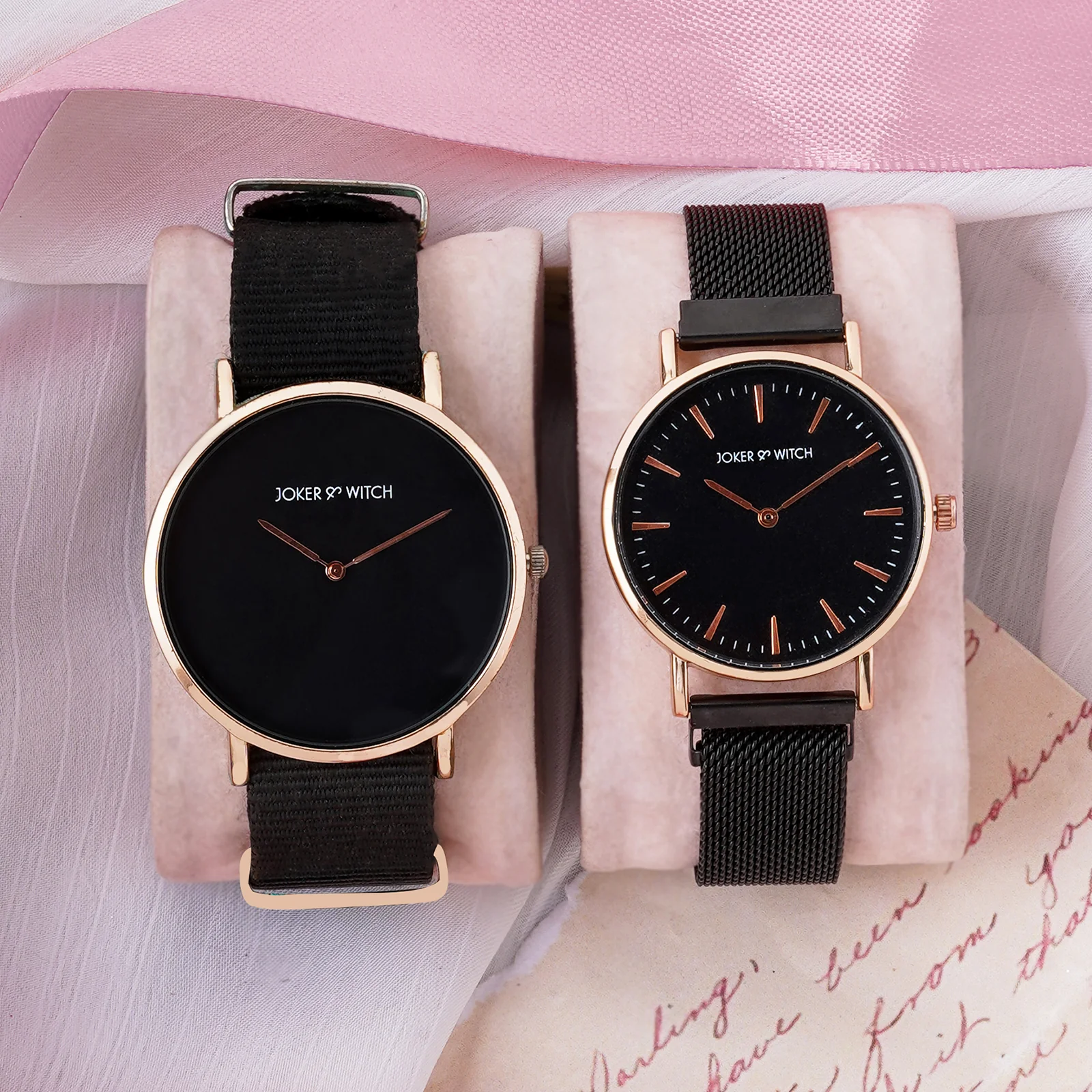 Vanilla & Hazelnut Couple Watches - Image 2